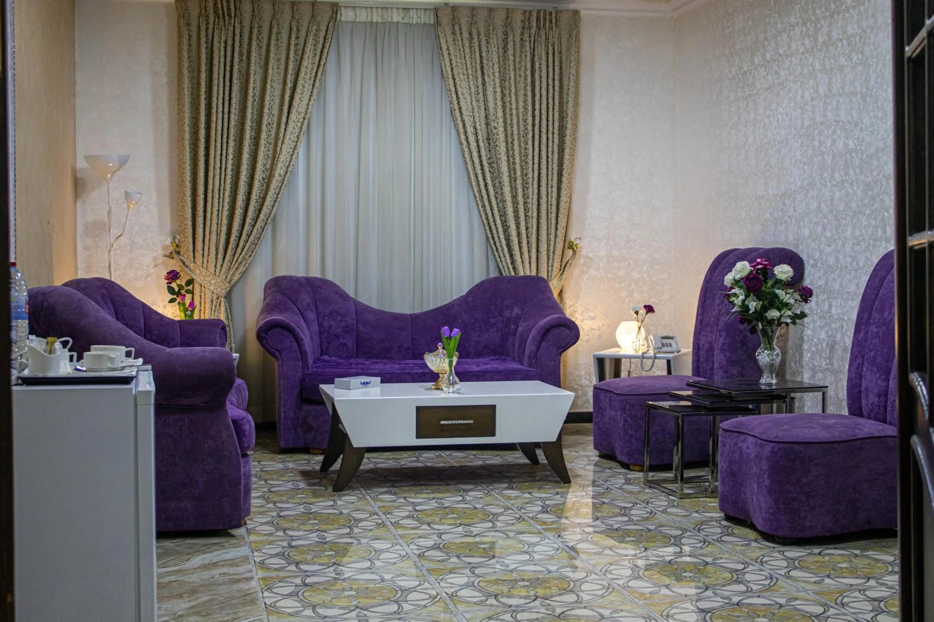 Living room in The Castle Hotel