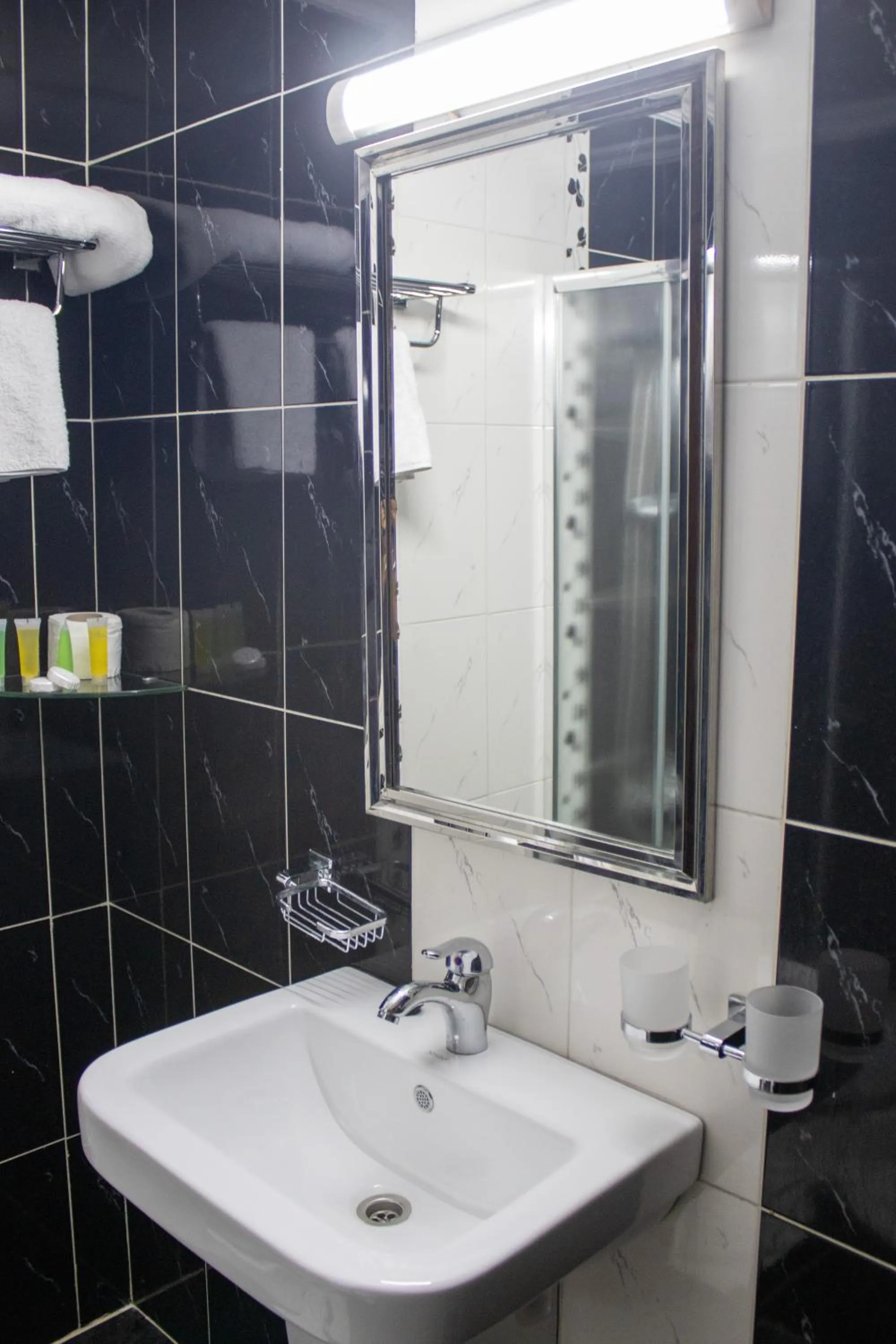 Shower in The Castle Hotel