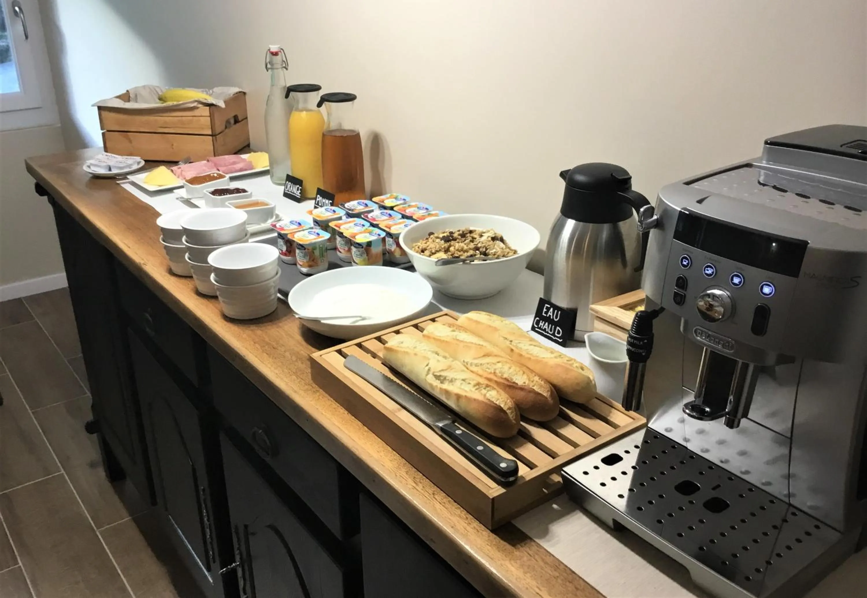 Food and drinks in Auberge de la Sagne