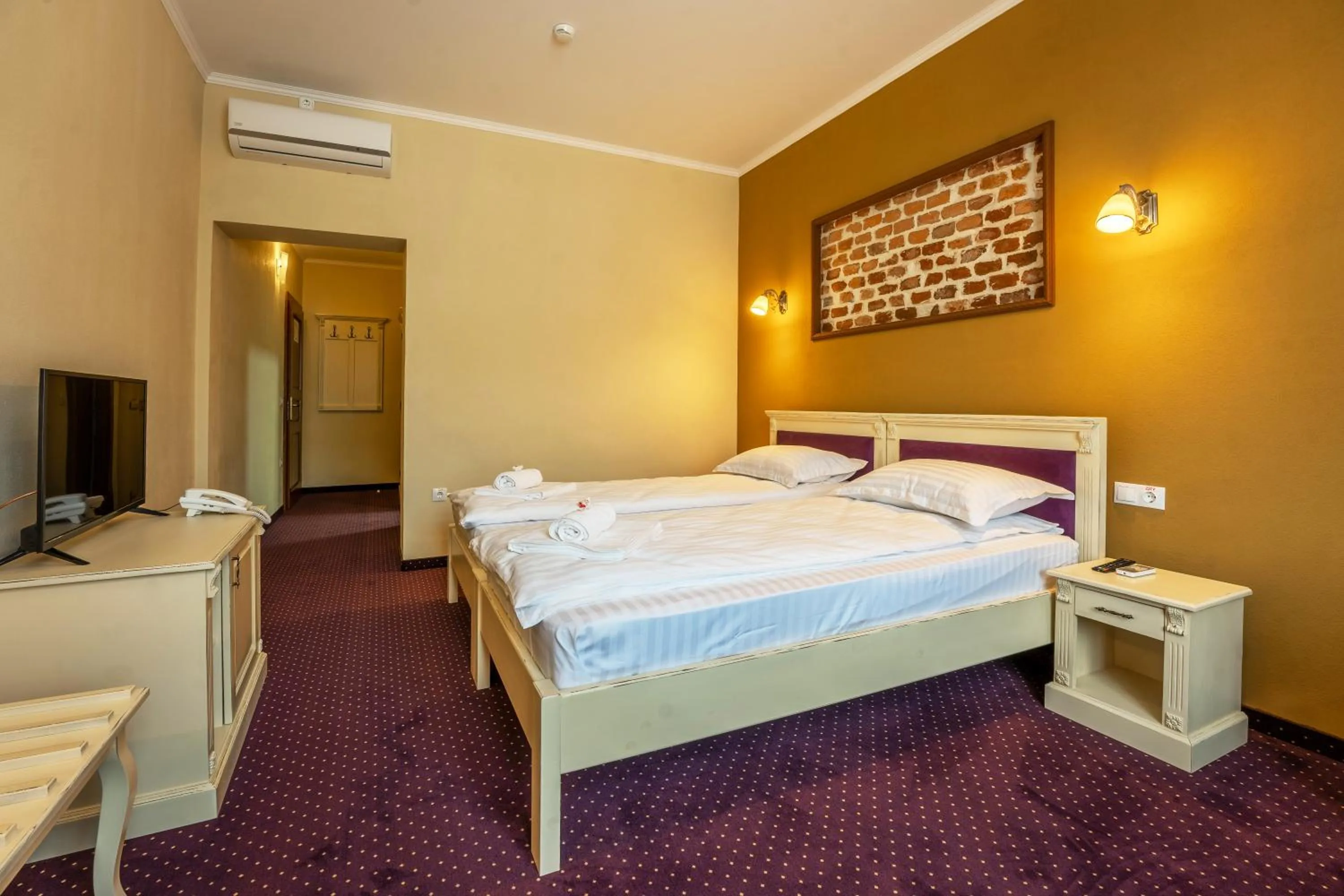 Bed in Hotel PrincesSophie