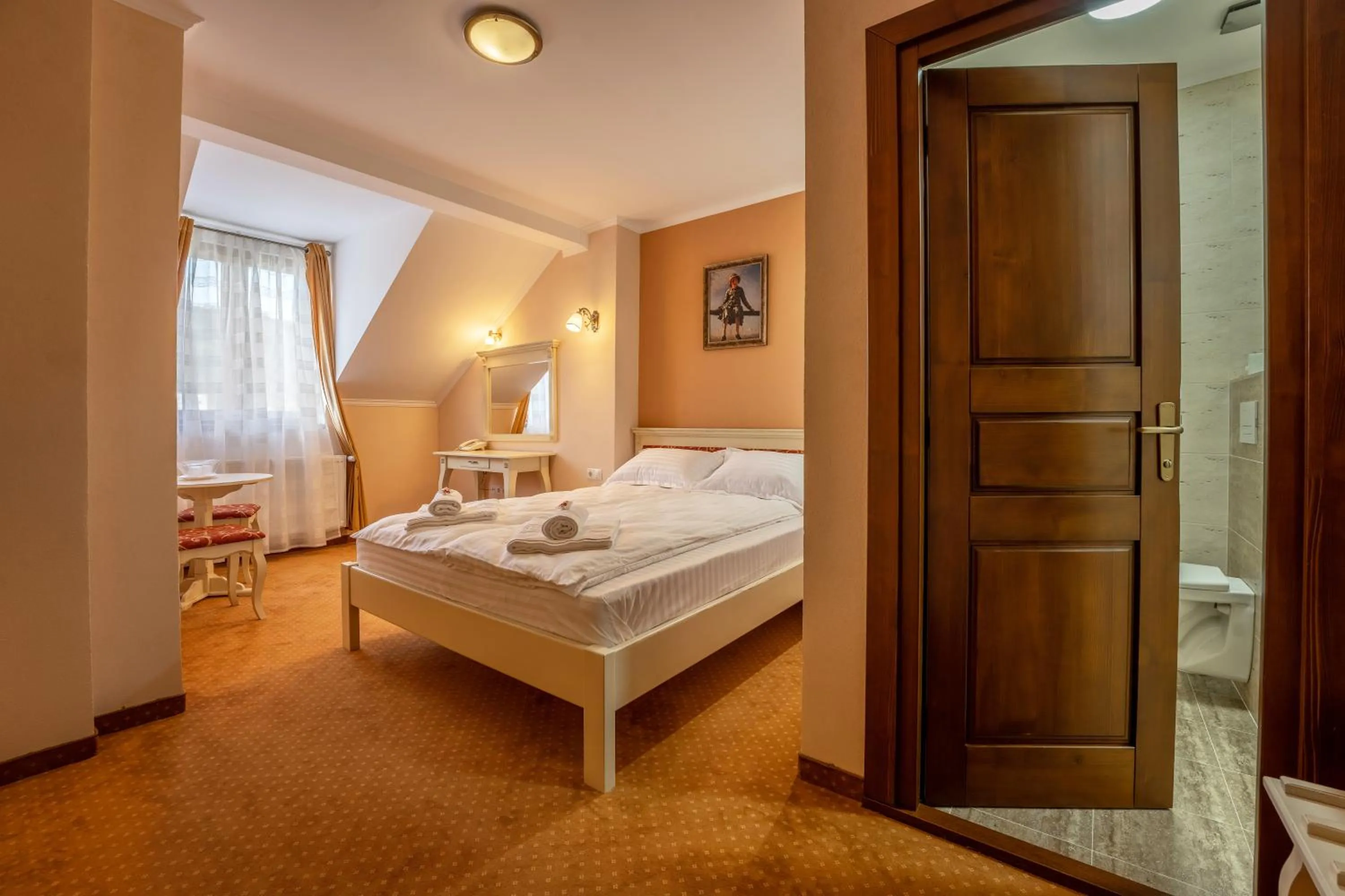 Bed in Hotel PrincesSophie