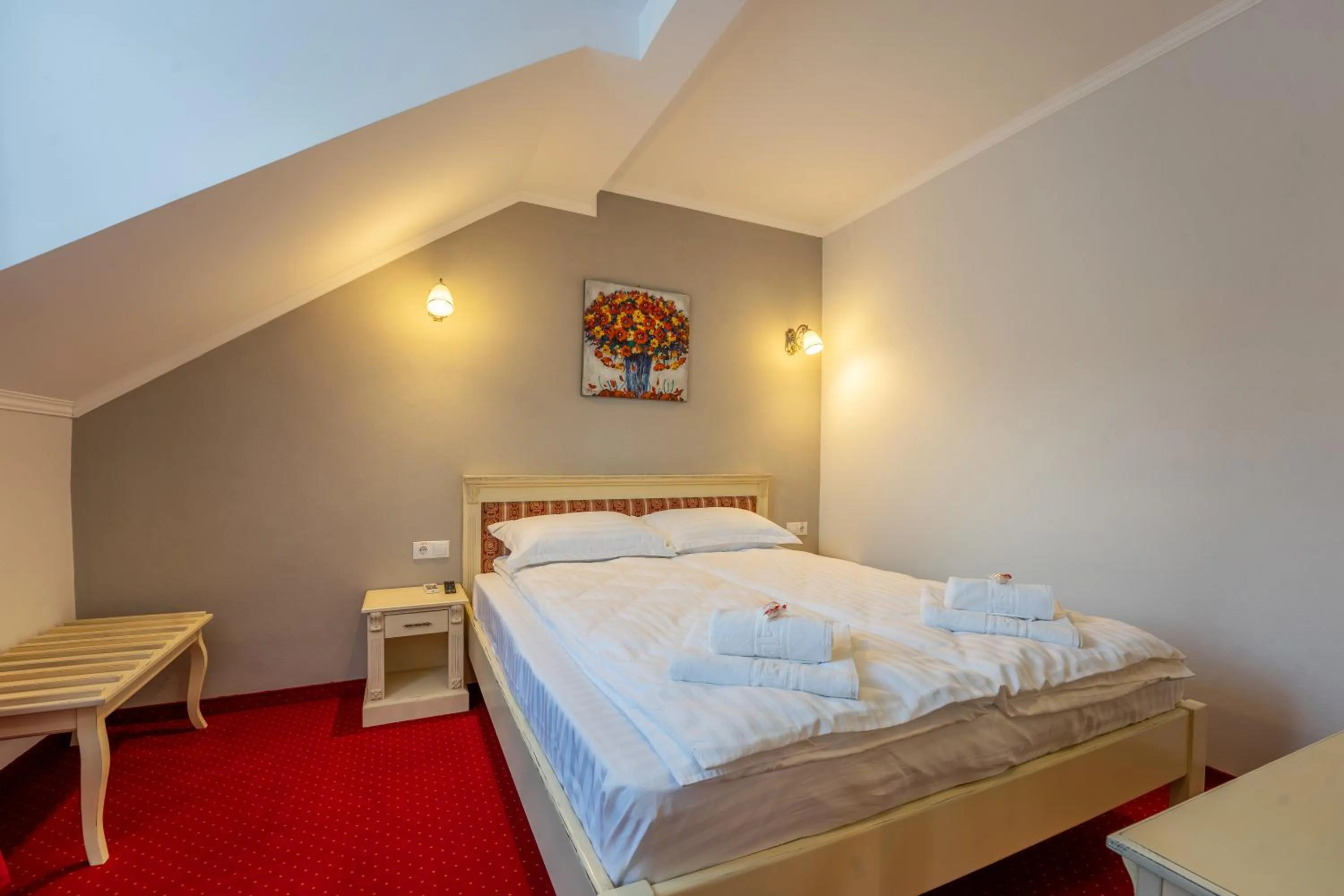 Bed in Hotel PrincesSophie