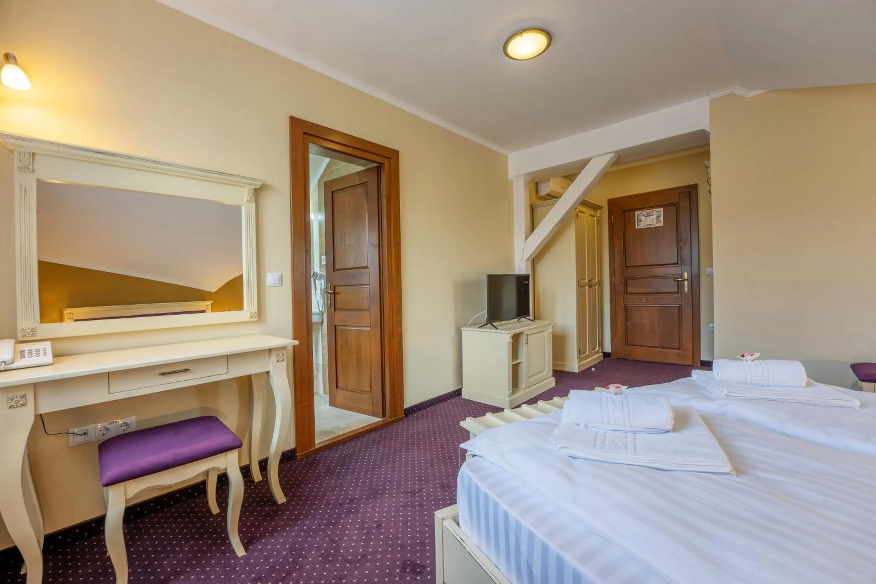 Bed in Hotel PrincesSophie