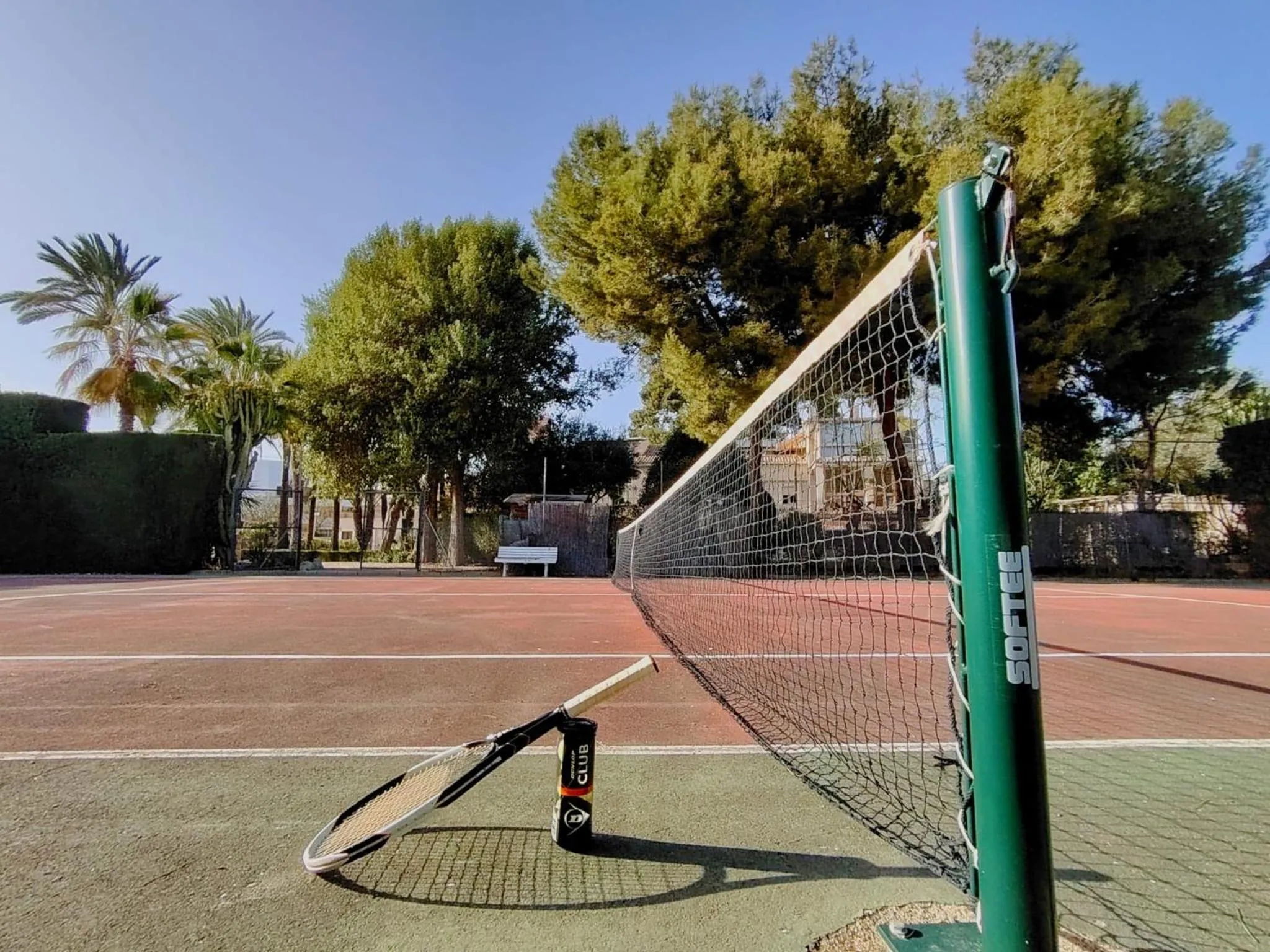 Tennis court in Hotel Torre San Juan