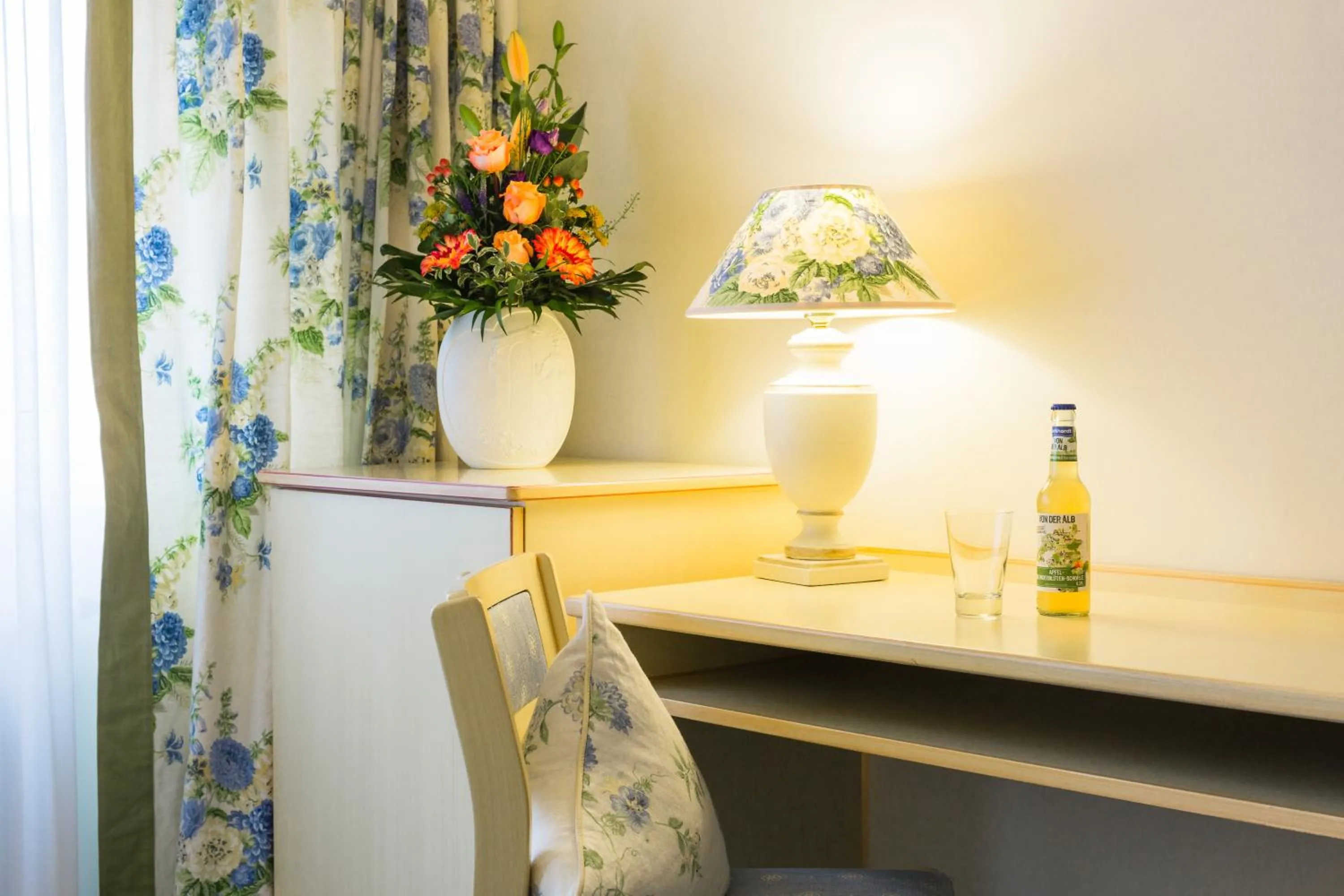 Bedroom in Romantik Hotel Rindenmühle