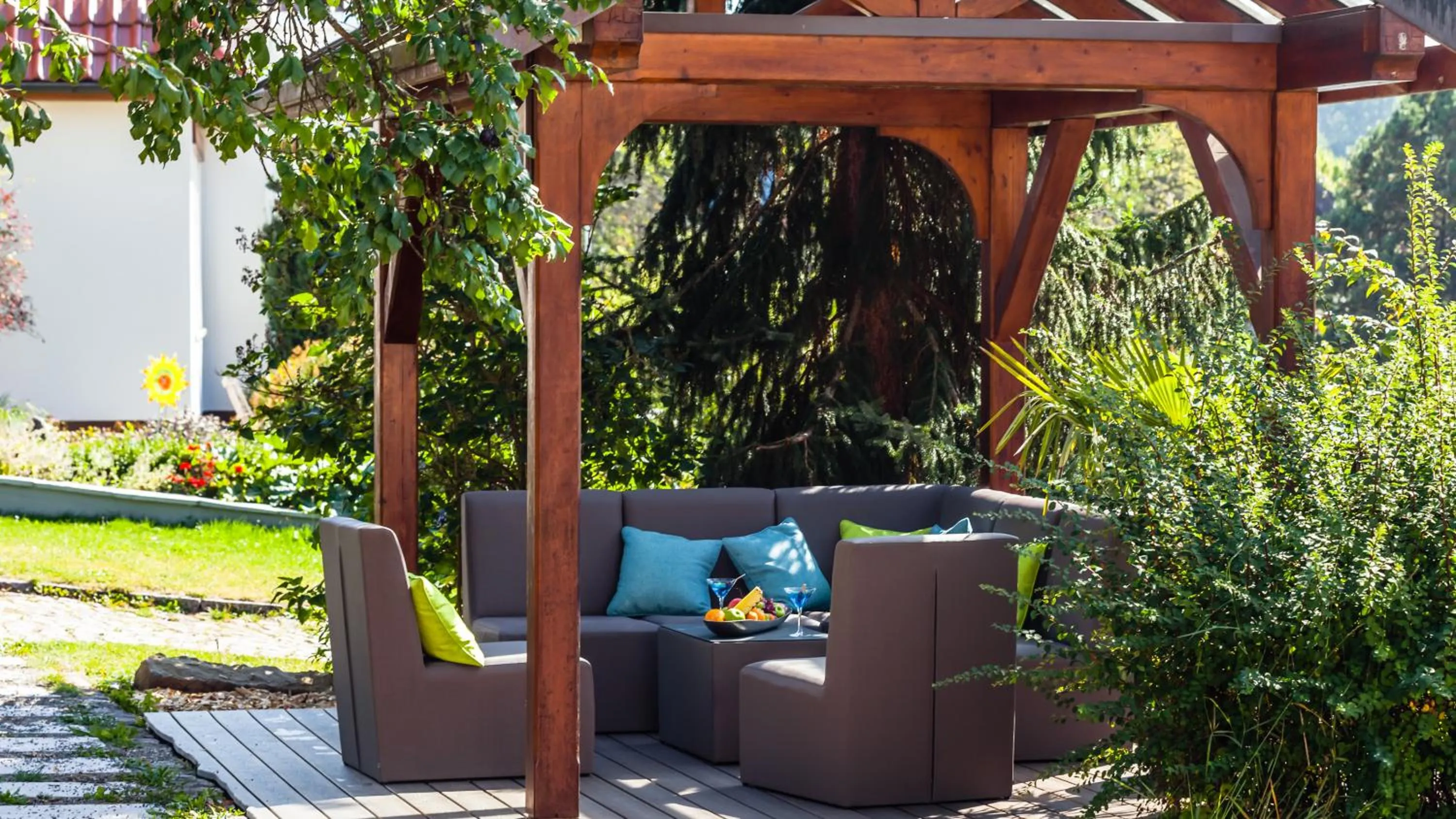 BBQ facilities in Romantik Hotel Rindenmühle