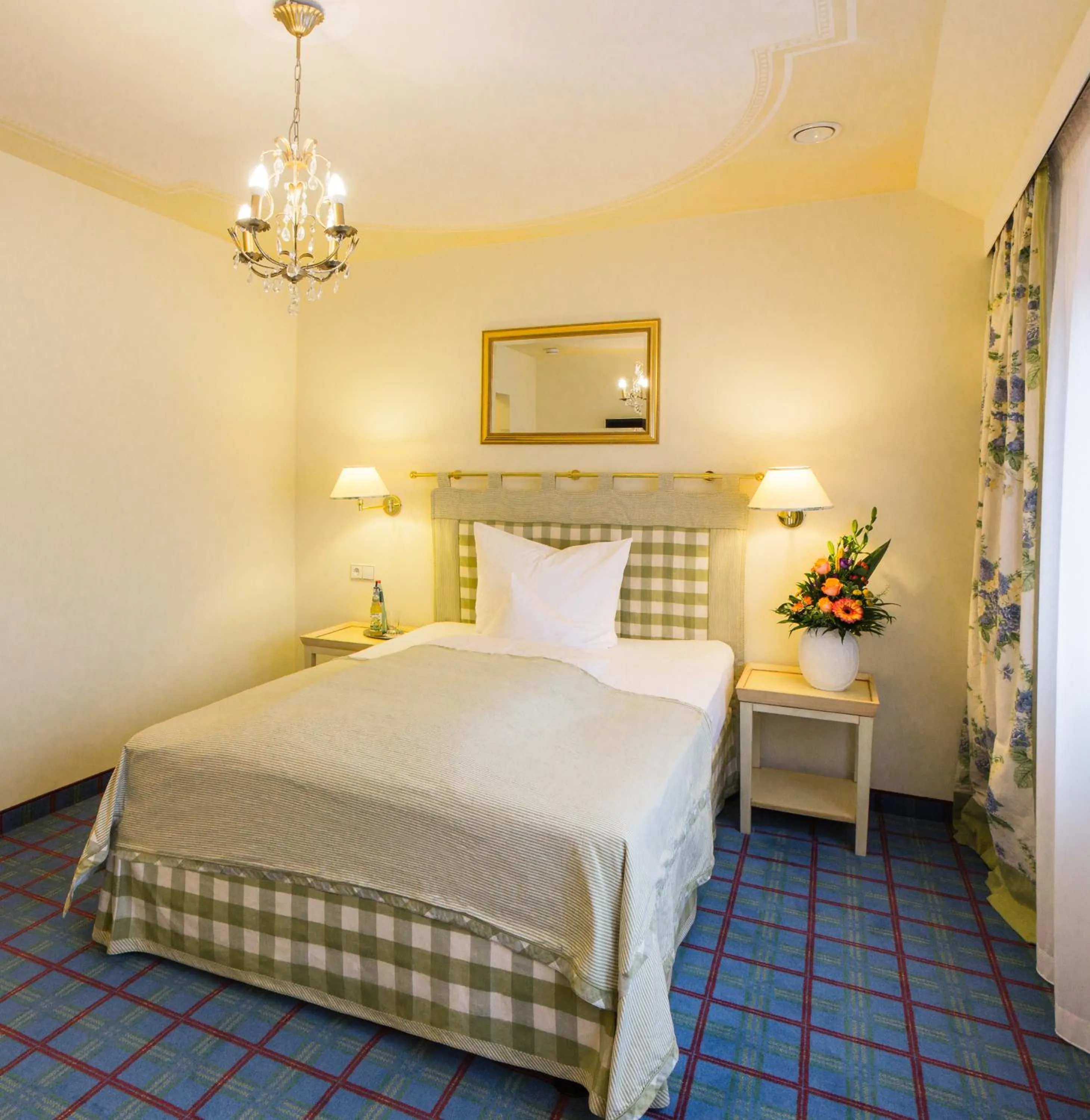 Photo of the whole room, Bed in Romantik Hotel Rindenmühle