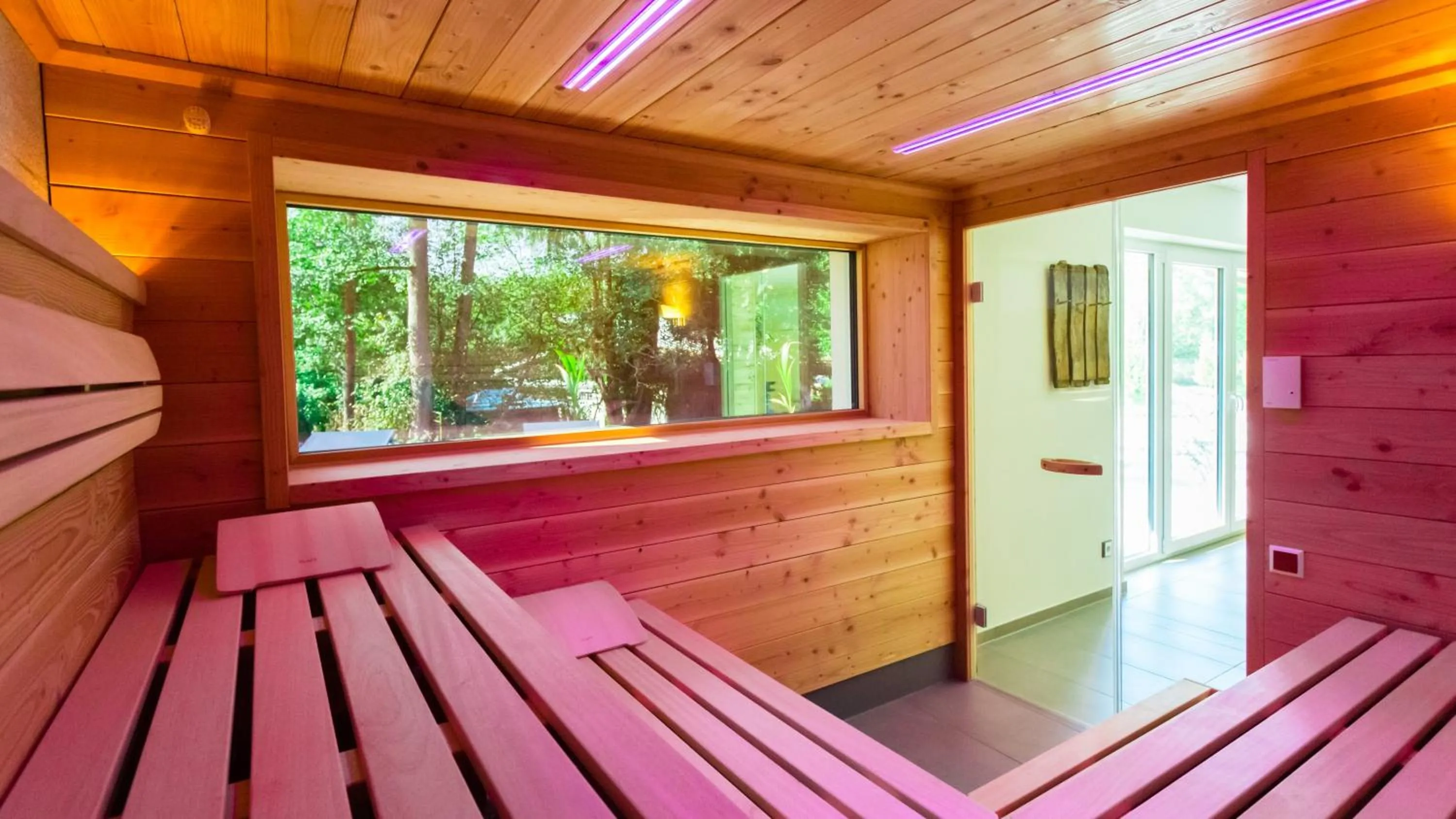 Sauna in Romantik Hotel Rindenmühle