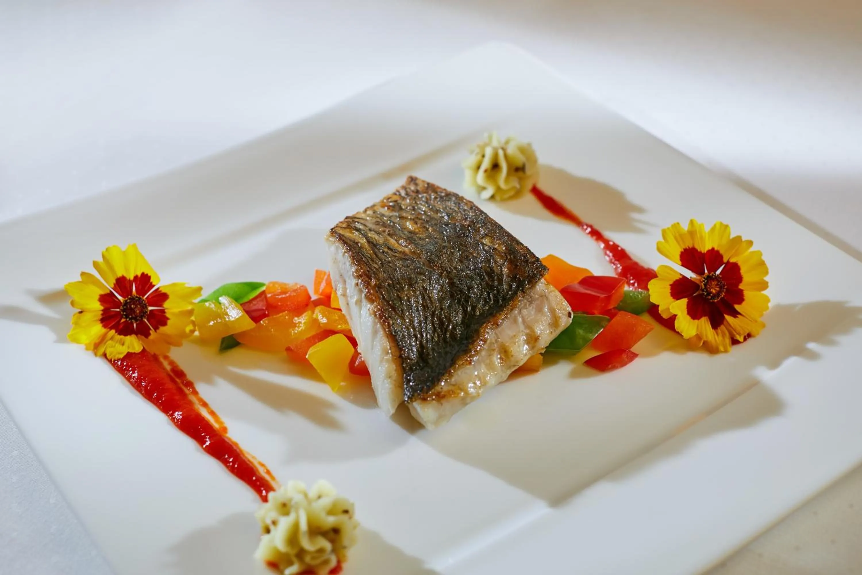 Food close-up in Romantik Hotel Rindenmühle