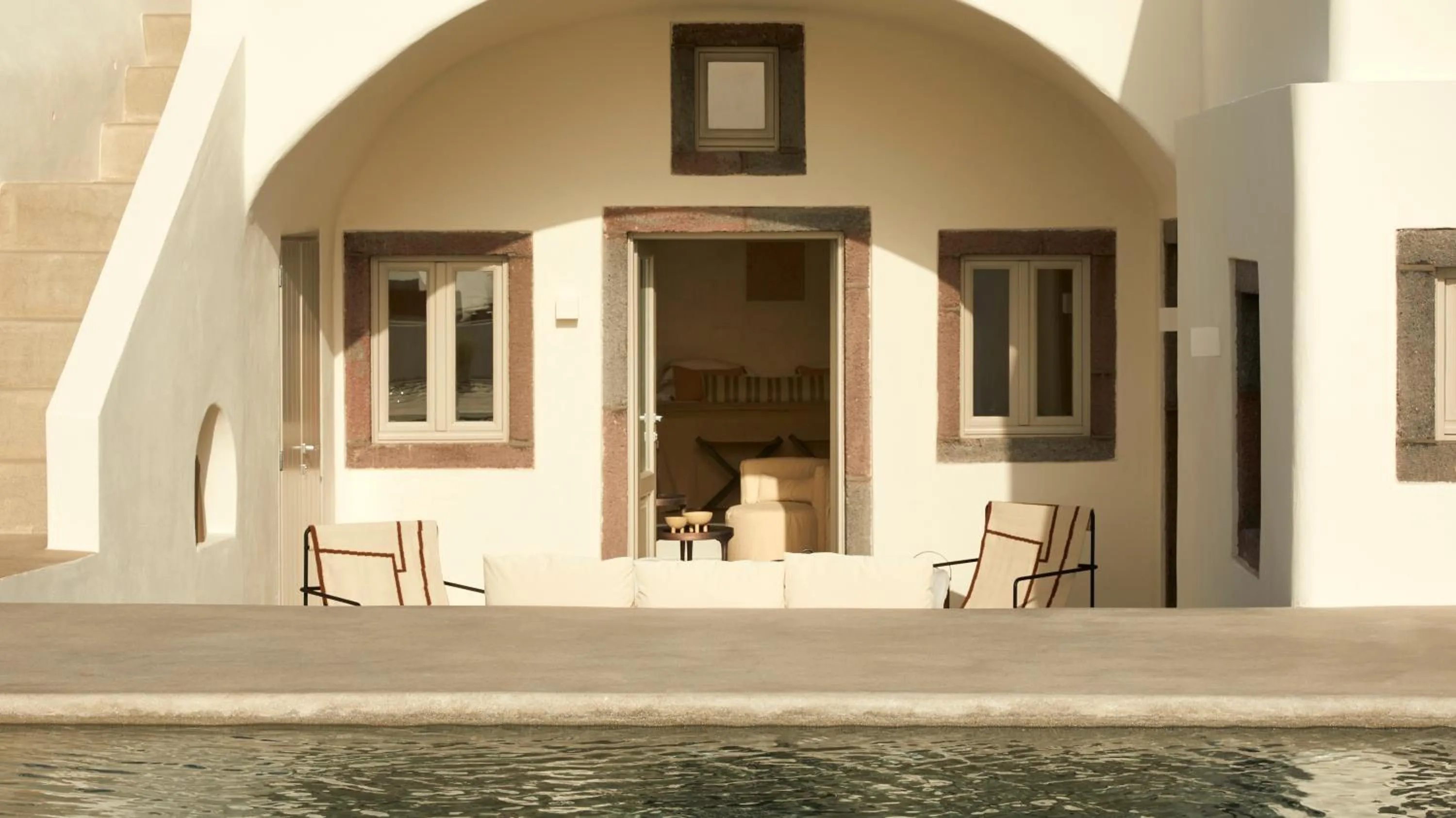 Patio in Atoles Retreat