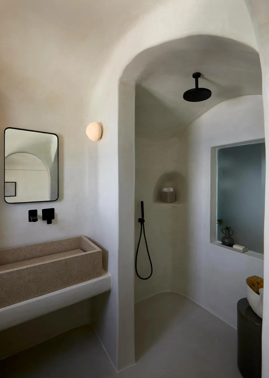 Bathroom, Bed in Atoles Retreat