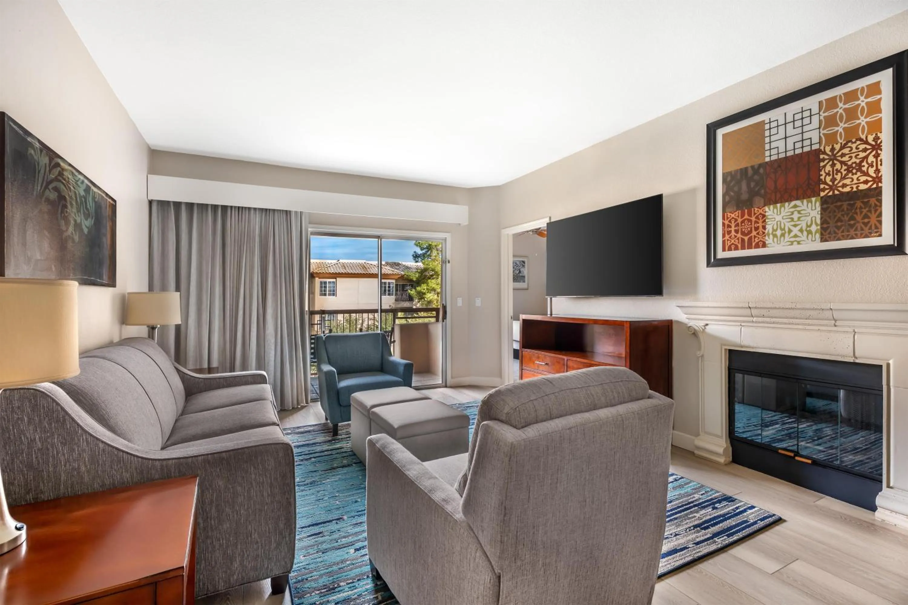 Living room in Hilton Vacation Club Scottsdale Villa Mirage