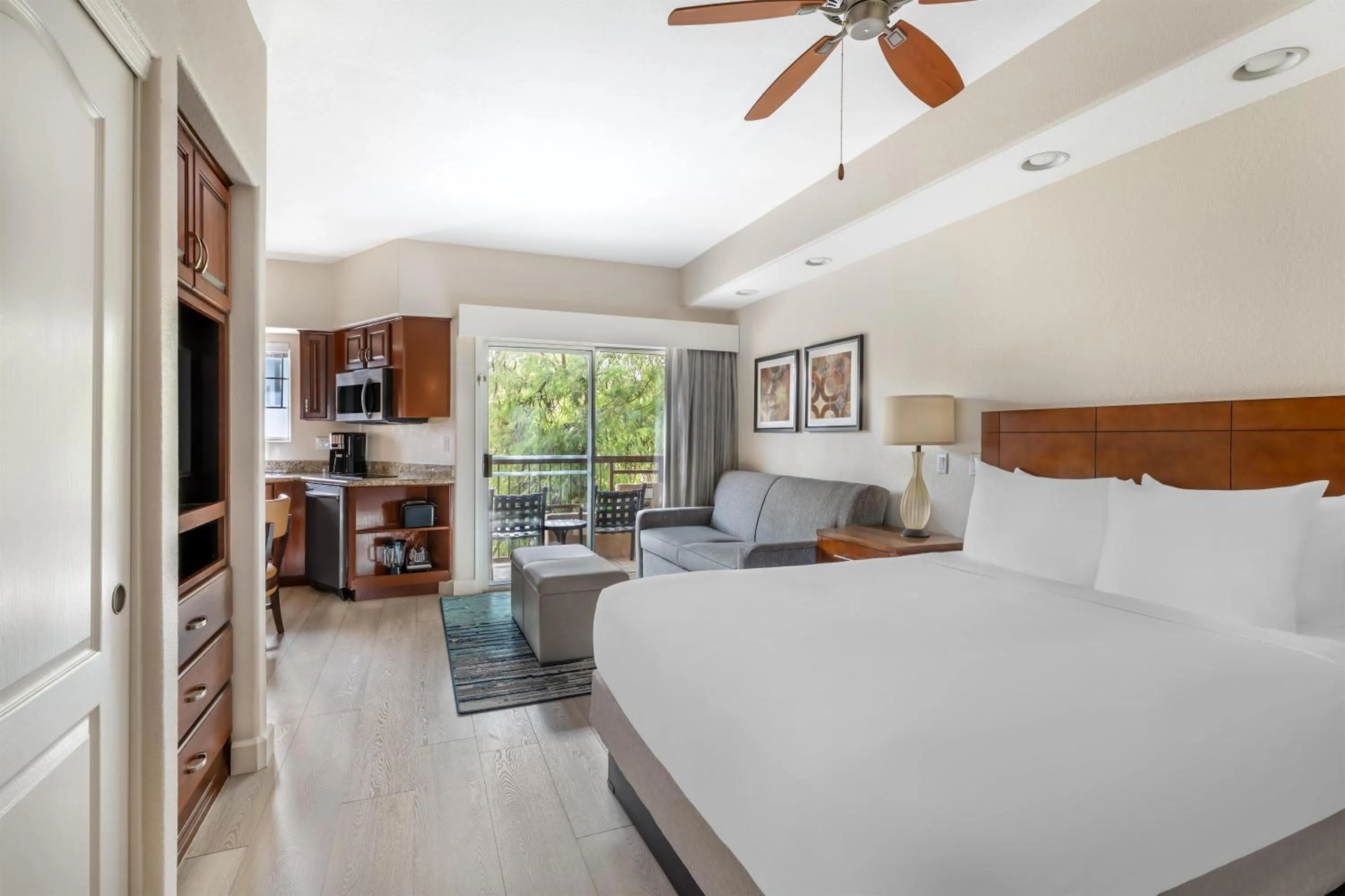 Bed in Hilton Vacation Club Scottsdale Villa Mirage