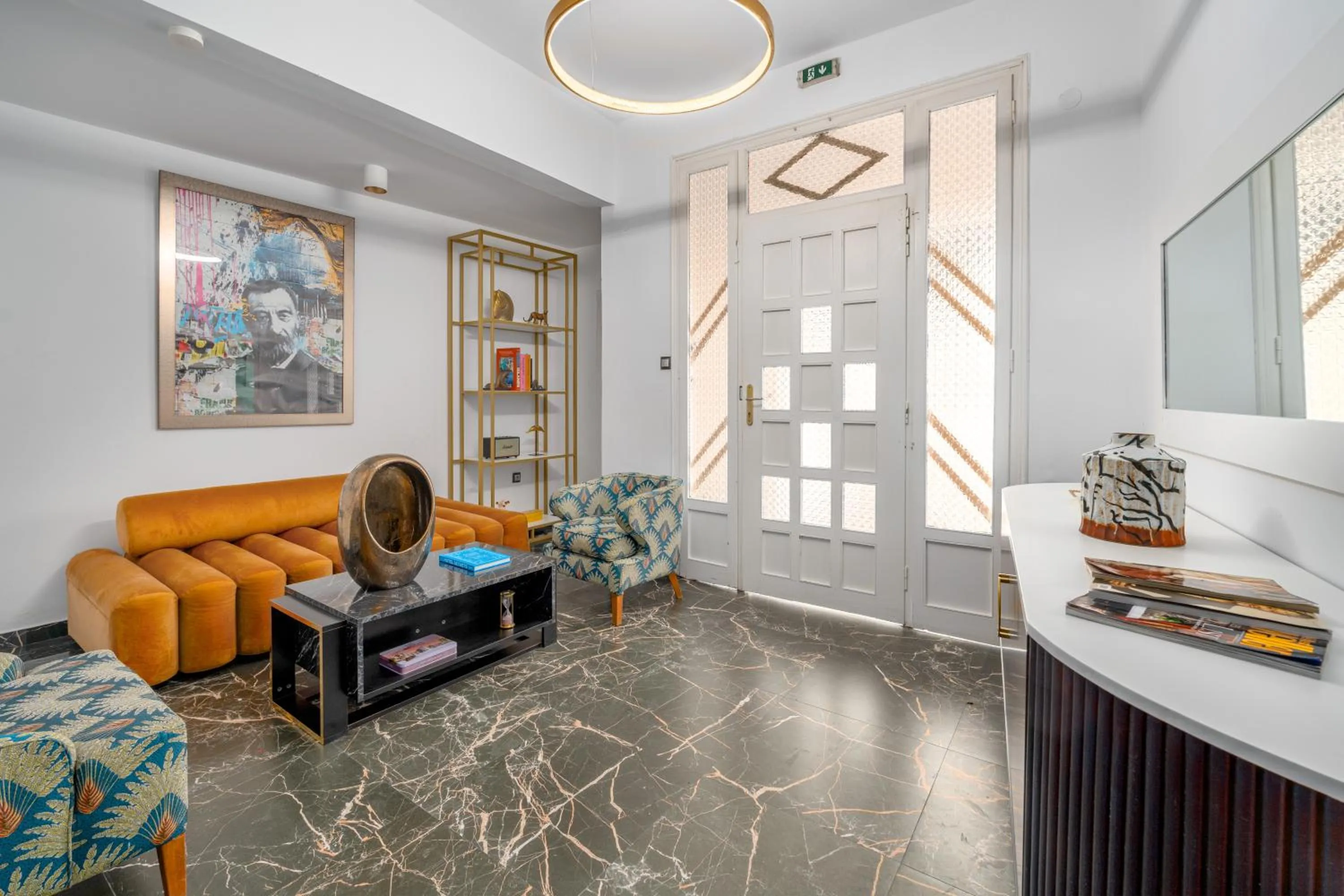 Lobby or reception in MR P. Boutique Residence