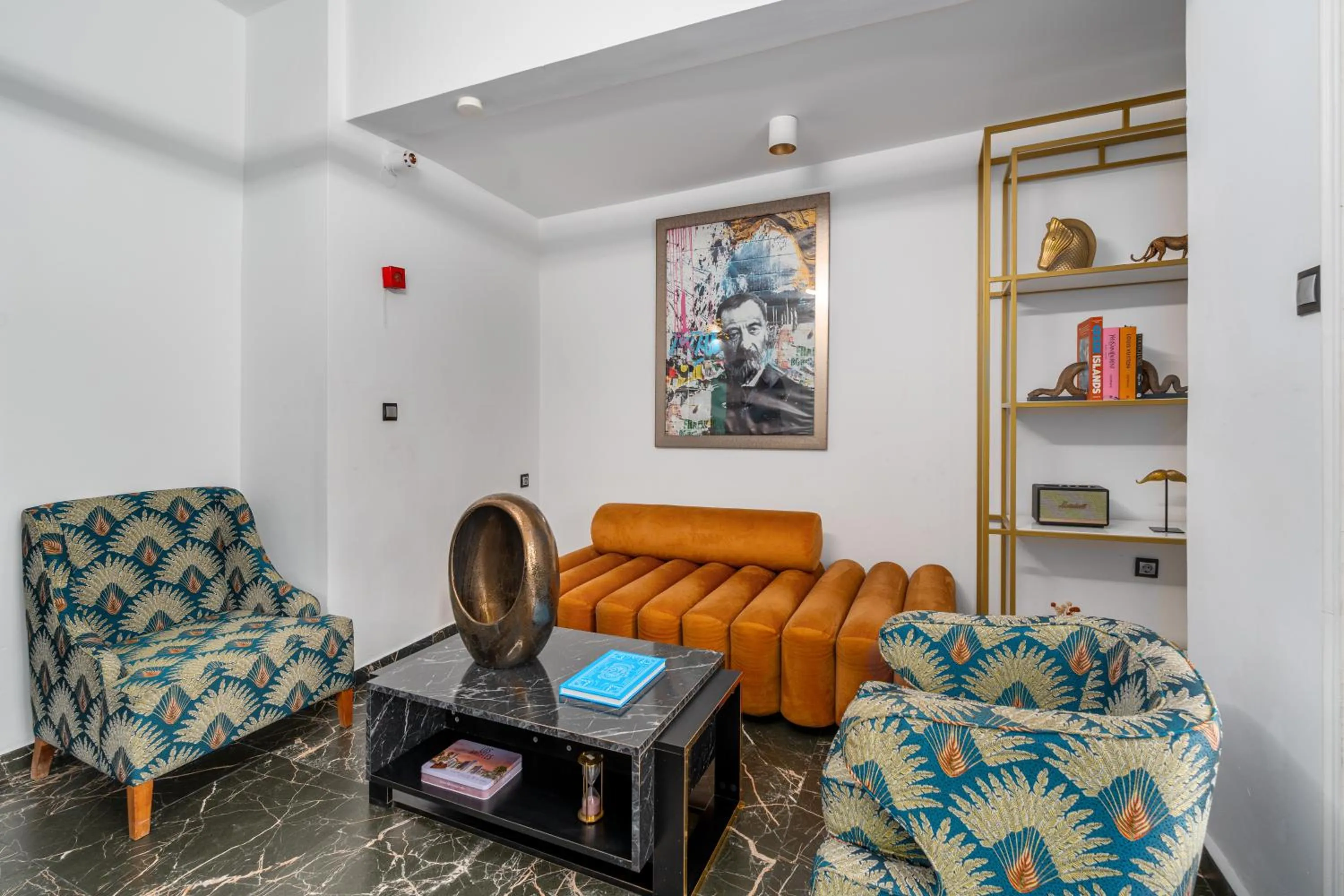 Lobby or reception in MR P. Boutique Residence