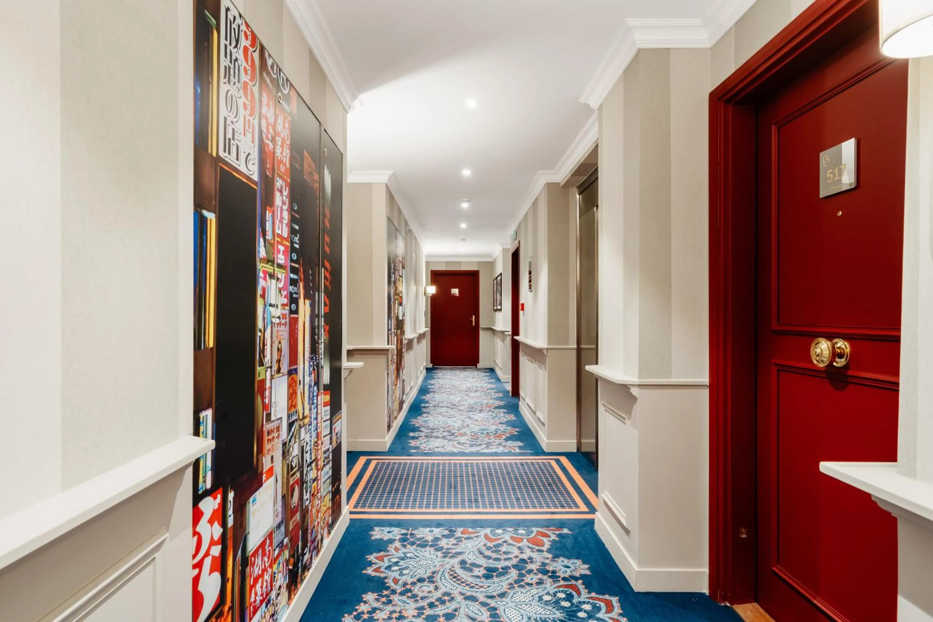 Lobby or reception in Edgar Suites Levallois – Jules Verne