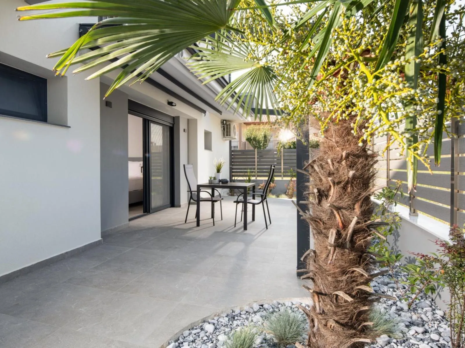 Balcony/Terrace in Aloe The Green Suites - Nikiti Halkidiki