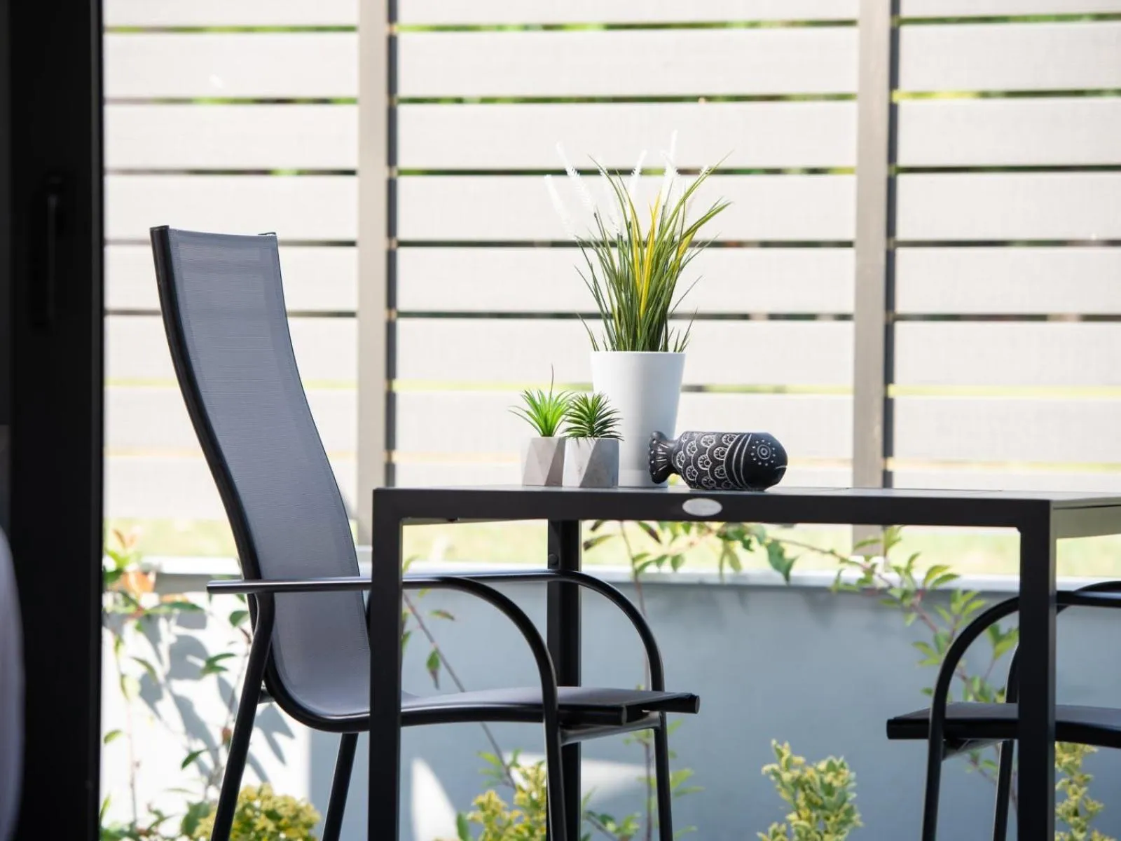 Balcony/Terrace in Aloe The Green Suites - Nikiti Halkidiki