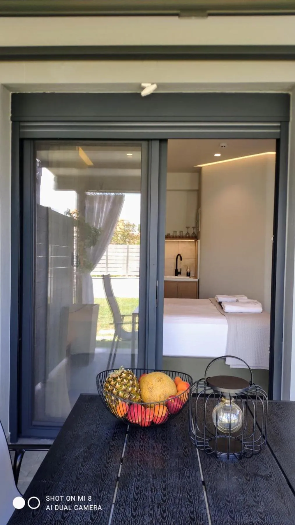 Balcony/Terrace in Aloe The Green Suites - Nikiti Halkidiki