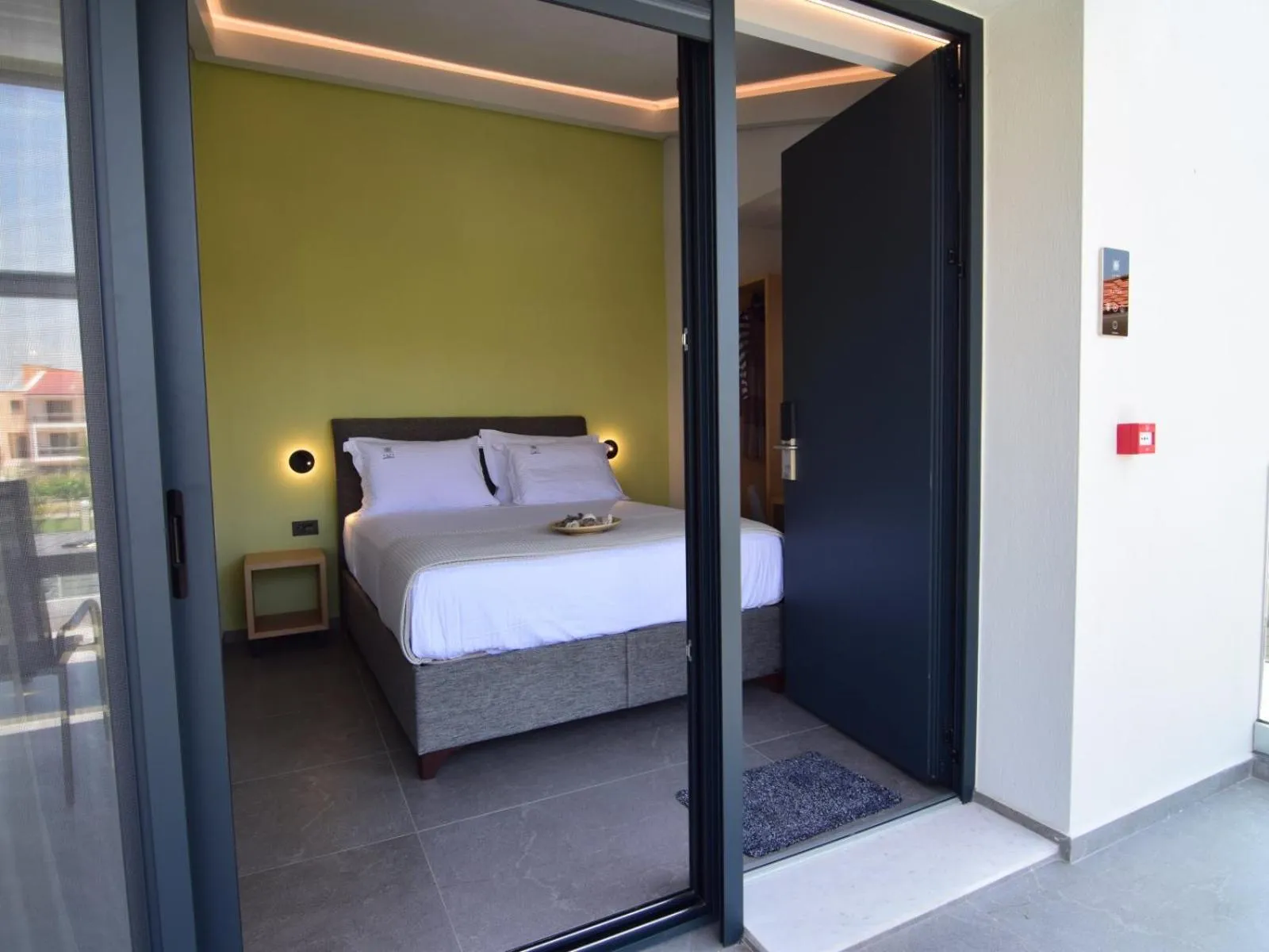 Bed in Aloe The Green Suites - Nikiti Halkidiki