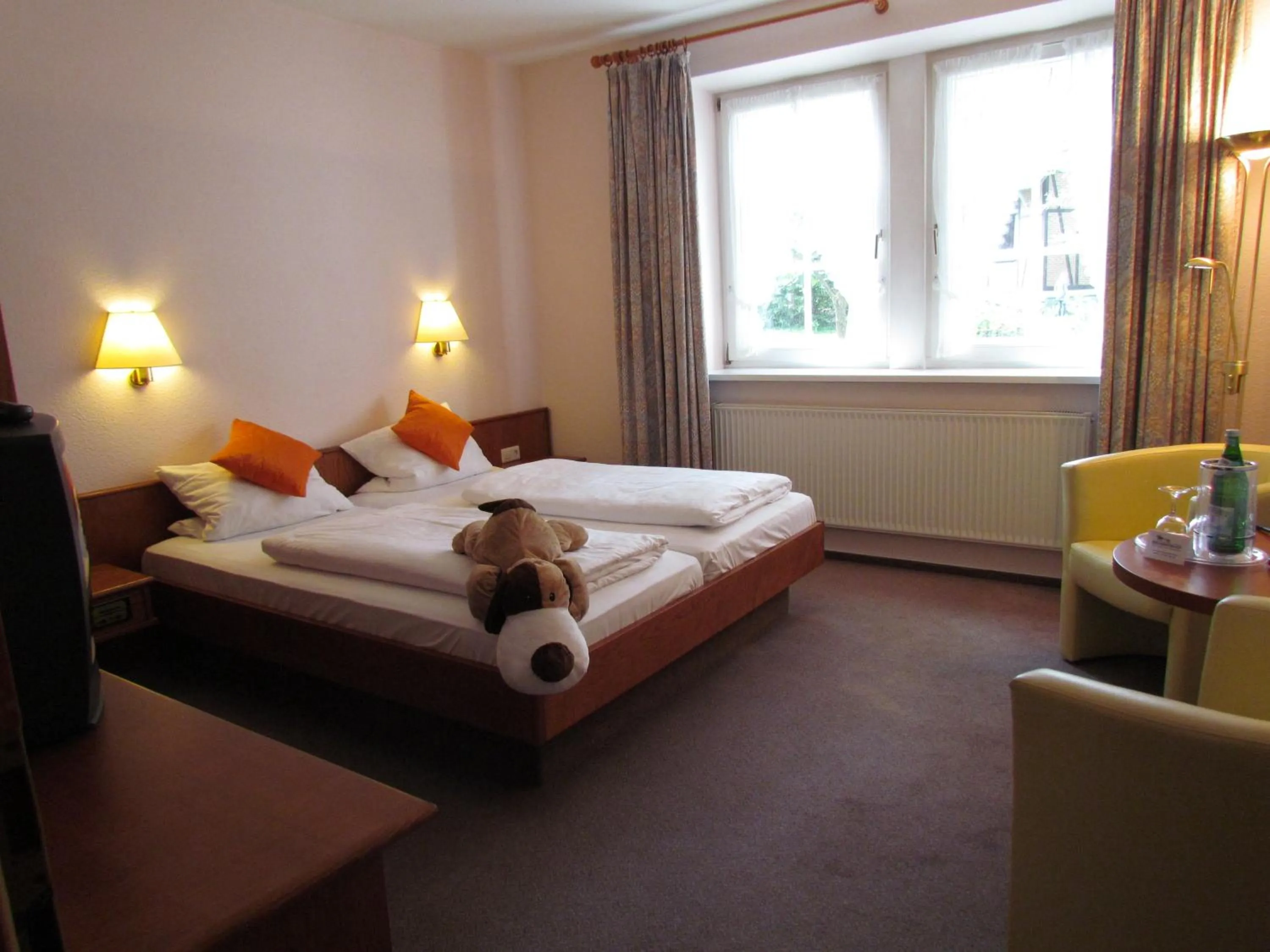 Photo of the whole room, Bed in Ihr Ferien Hotel Brunnenhof