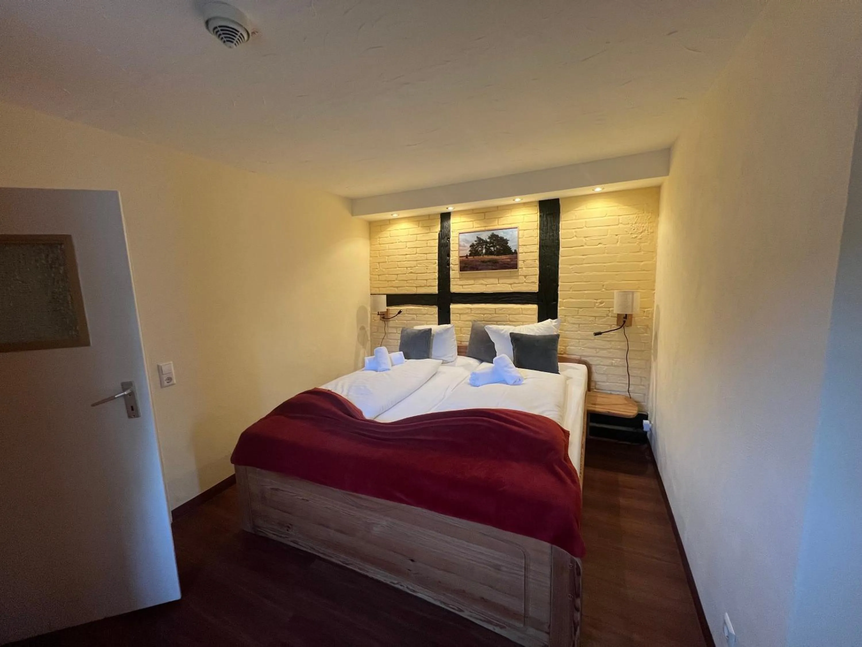 Bed in Ihr Ferien Hotel Brunnenhof