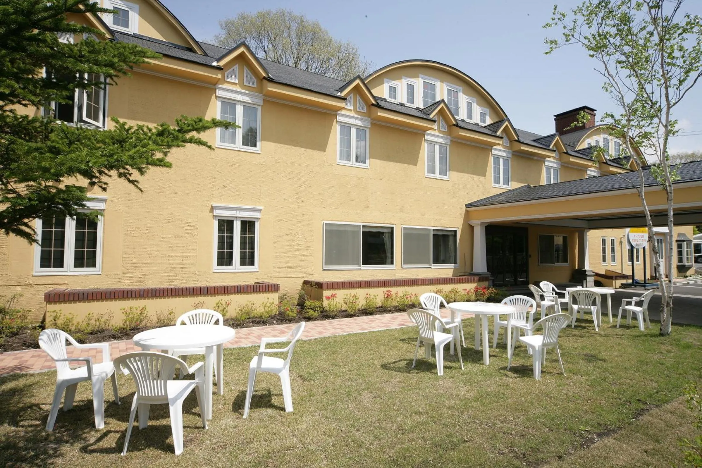 Balcony/Terrace in Hotel Petit Riviere Karuizawa