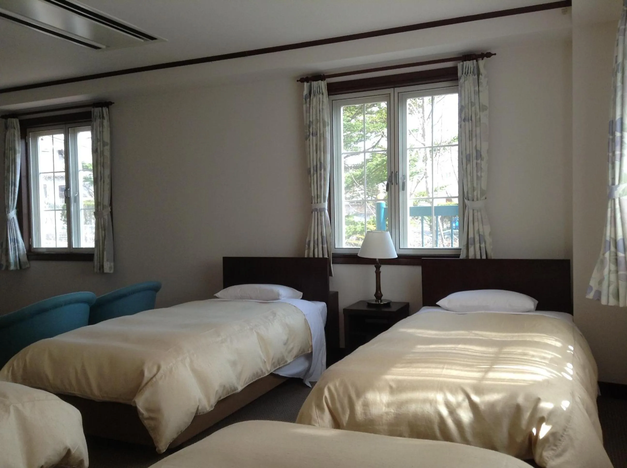 Photo of the whole room, Bed in Hotel Petit Riviere Karuizawa