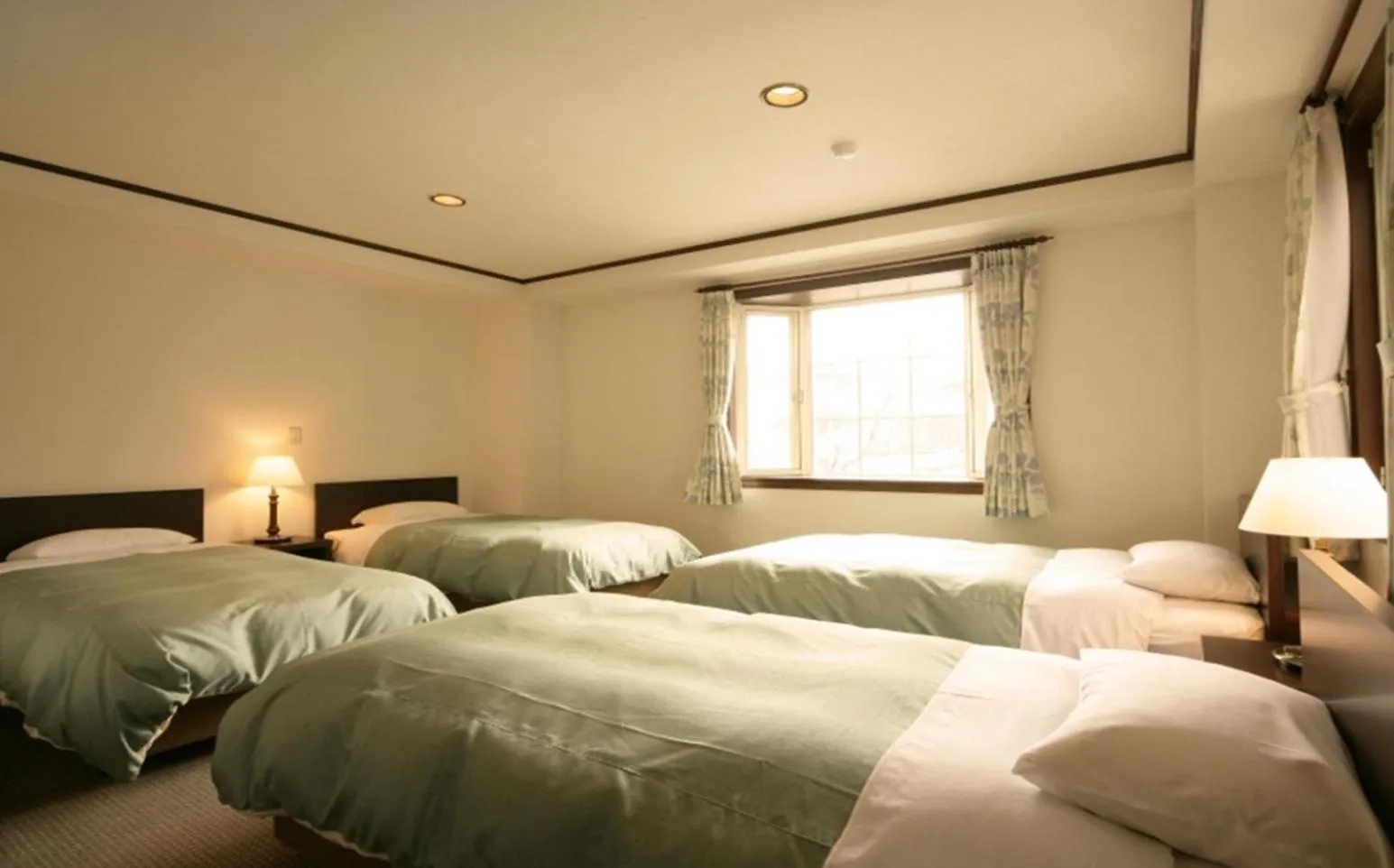 Bed in Hotel Petit Riviere Karuizawa