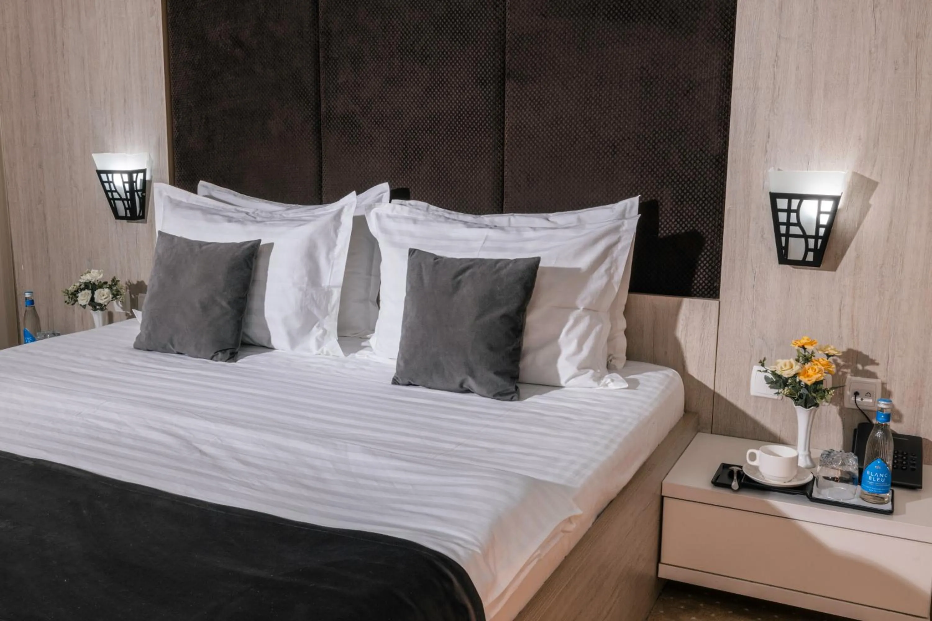 Bed in Art Regency Premium Hotel, Free Airport Shuttle Service