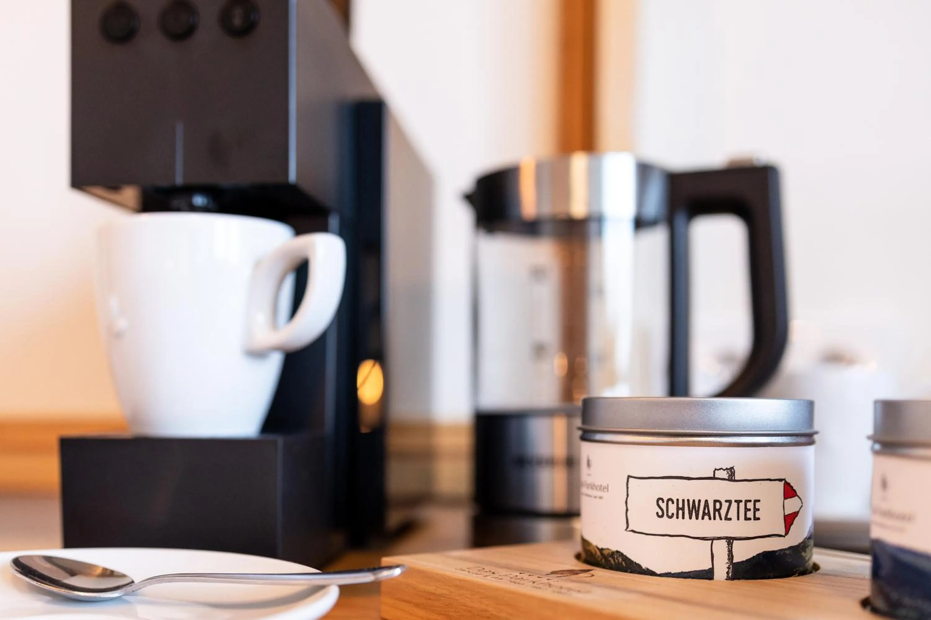 Coffee/tea facilities in Das Parkhotel