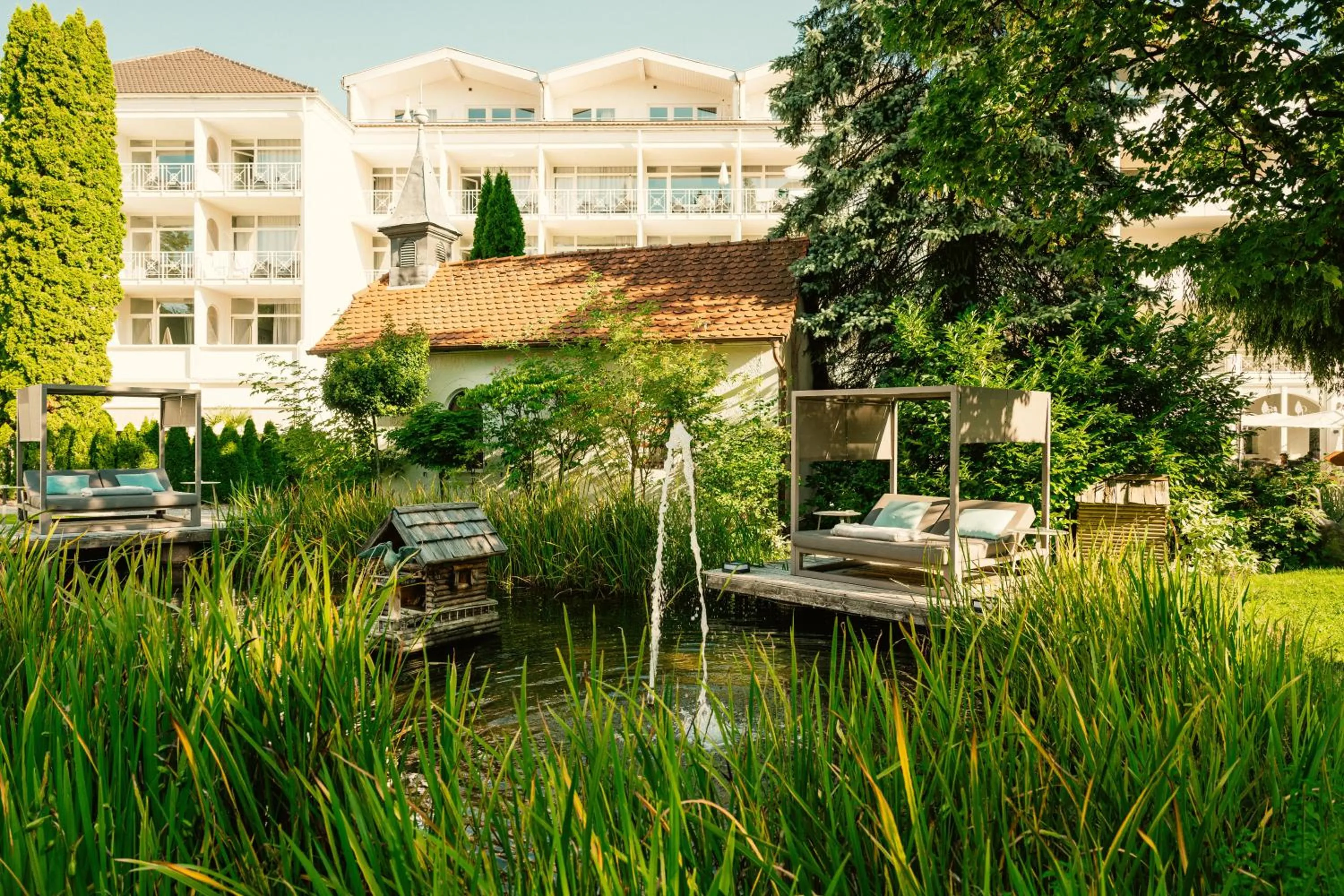 Property building in Das Parkhotel