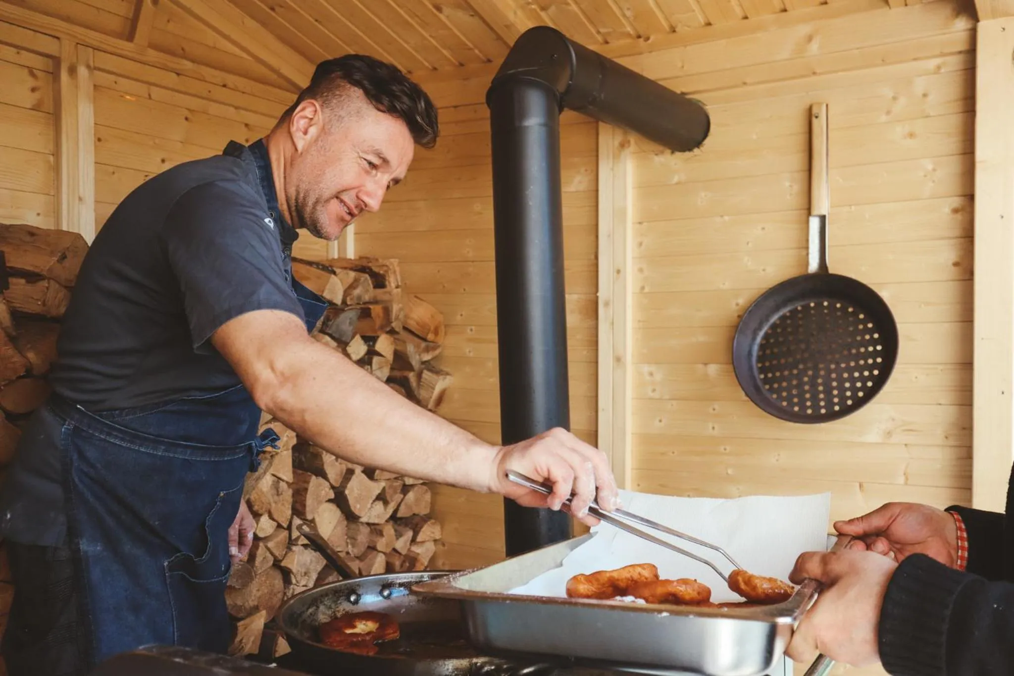 kitchen in Das Parkhotel
