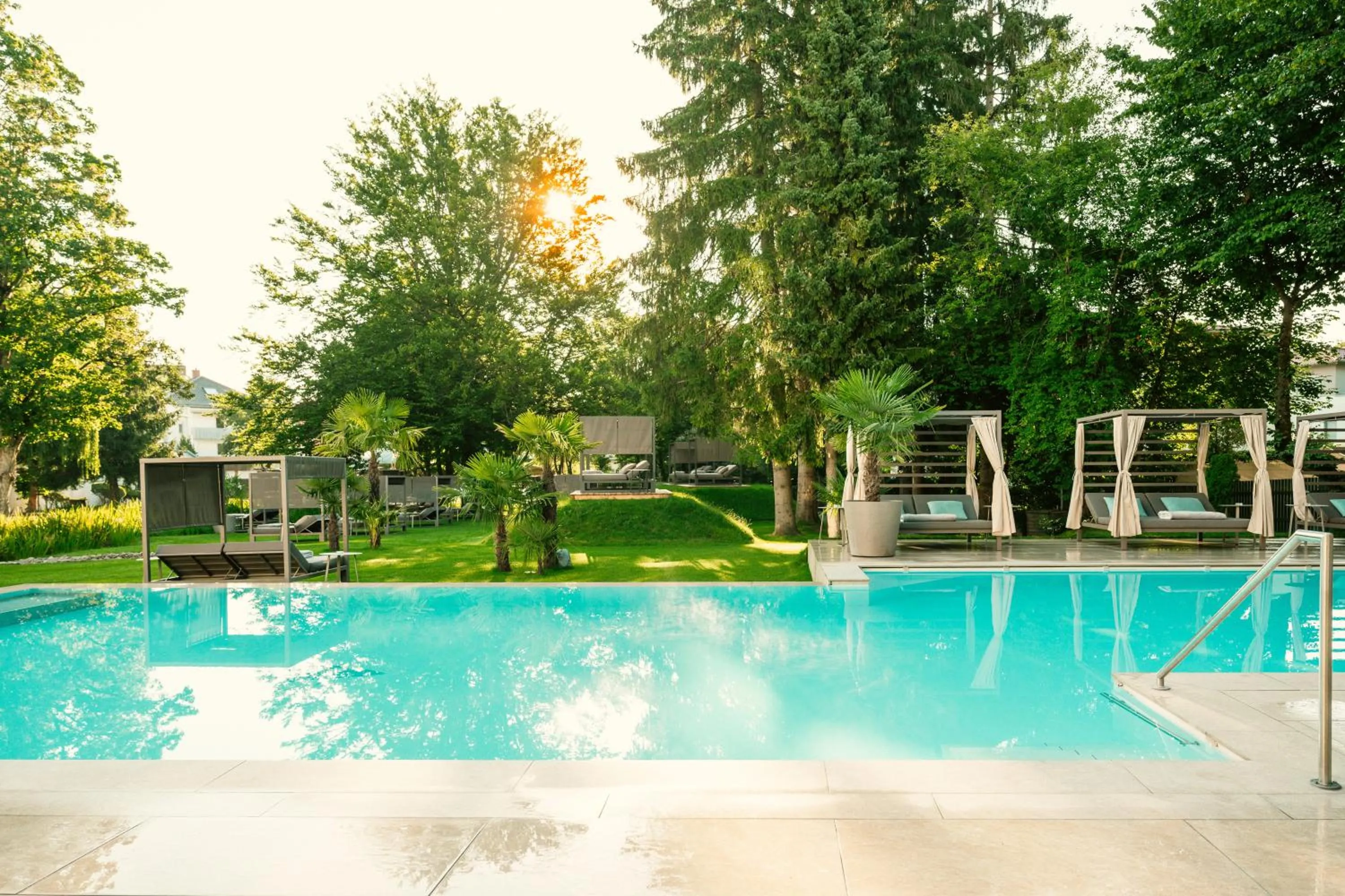 Garden in Das Parkhotel