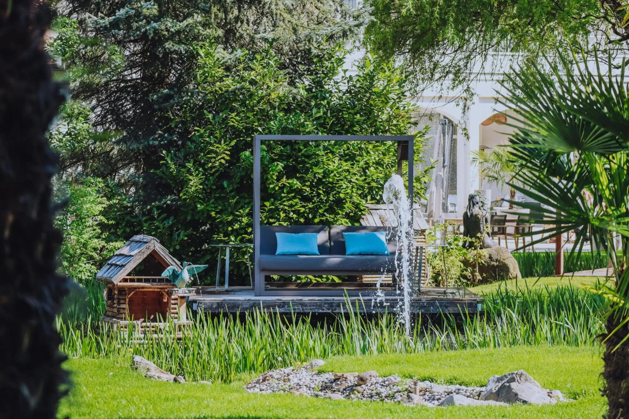 Garden in Das Parkhotel