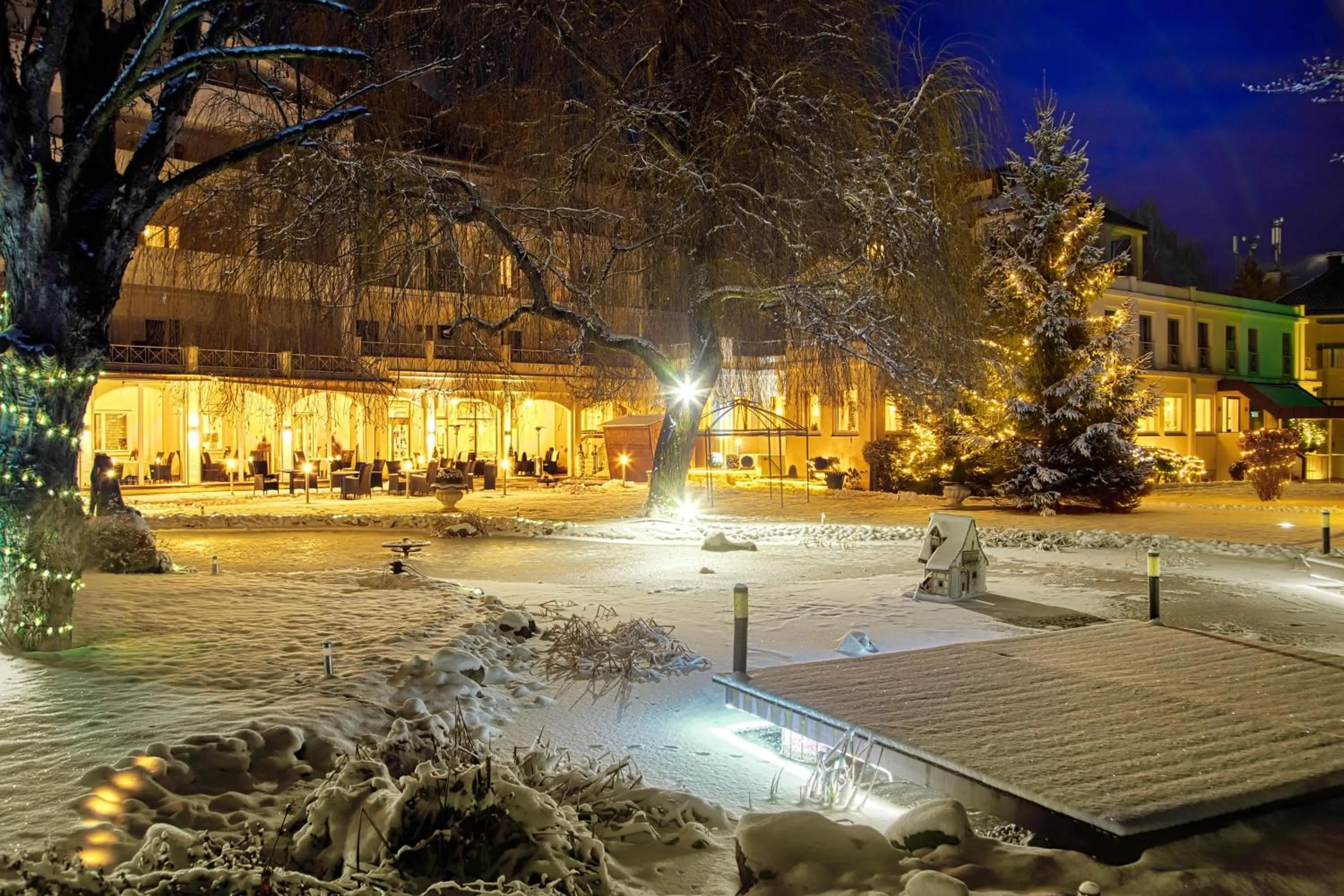 Winter in Das Parkhotel