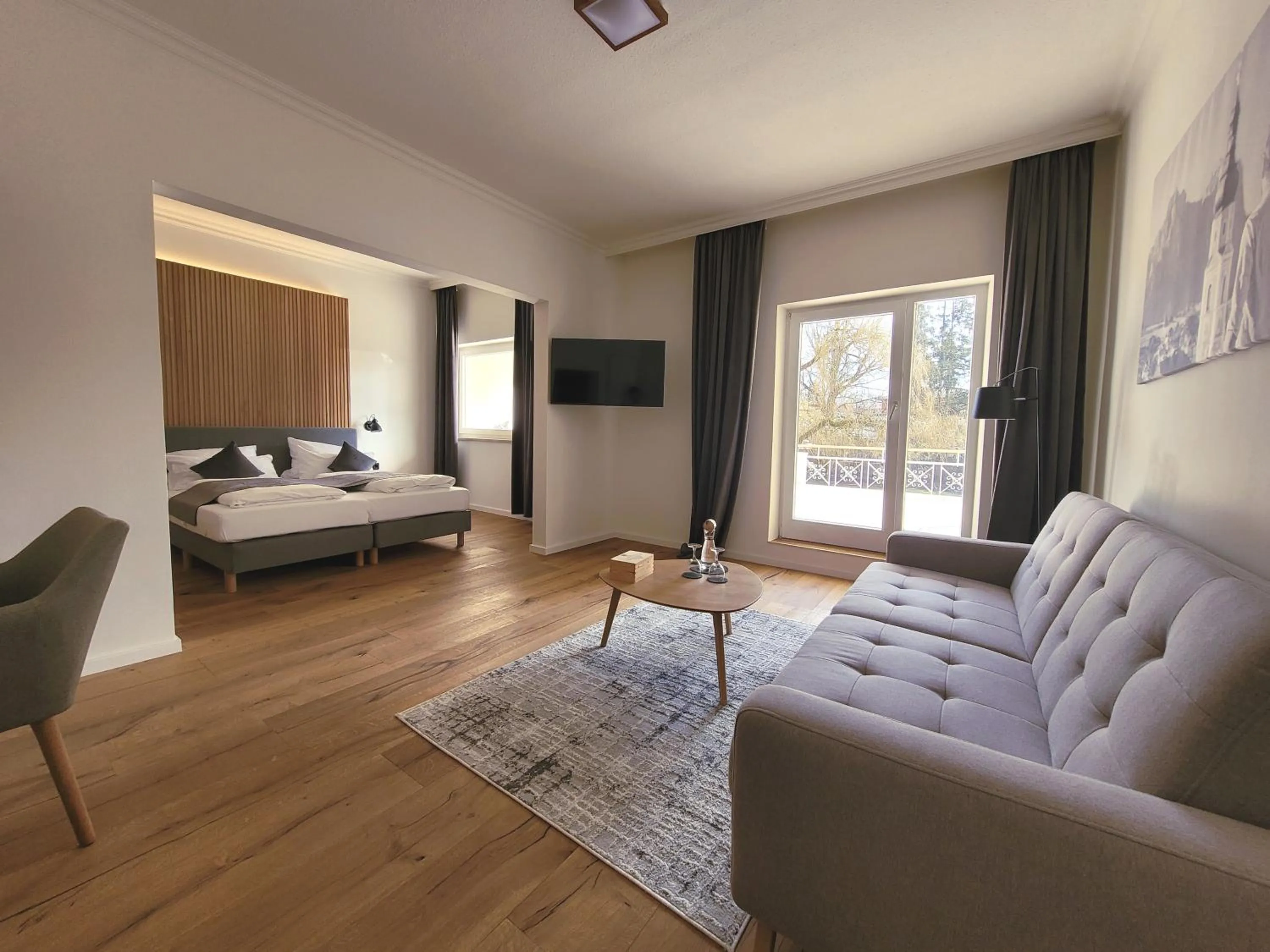 Photo of the whole room, Bed in Das Parkhotel