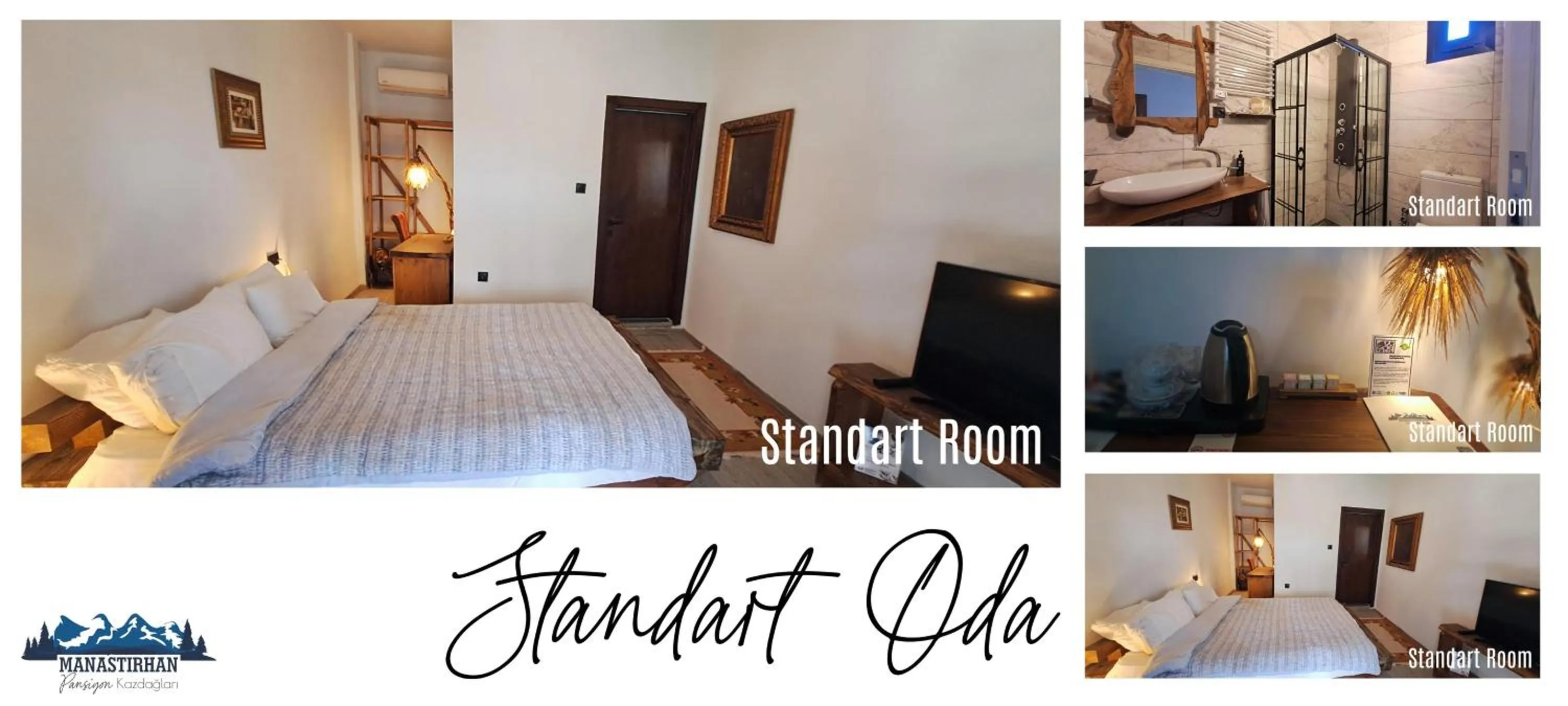 Photo of the whole room, Bed in Manastırhan Otel Kazdağları