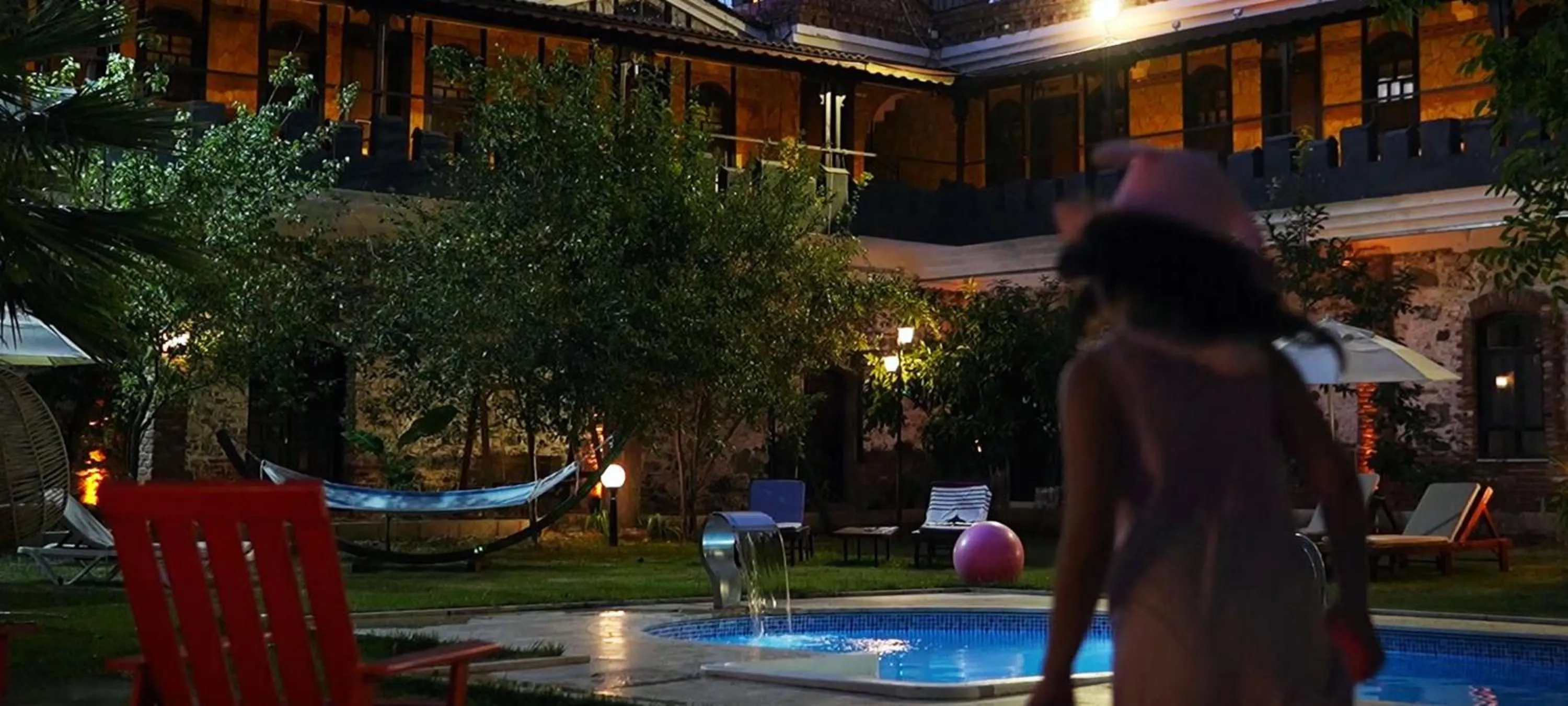 Garden view in Manastırhan Otel Kazdağları