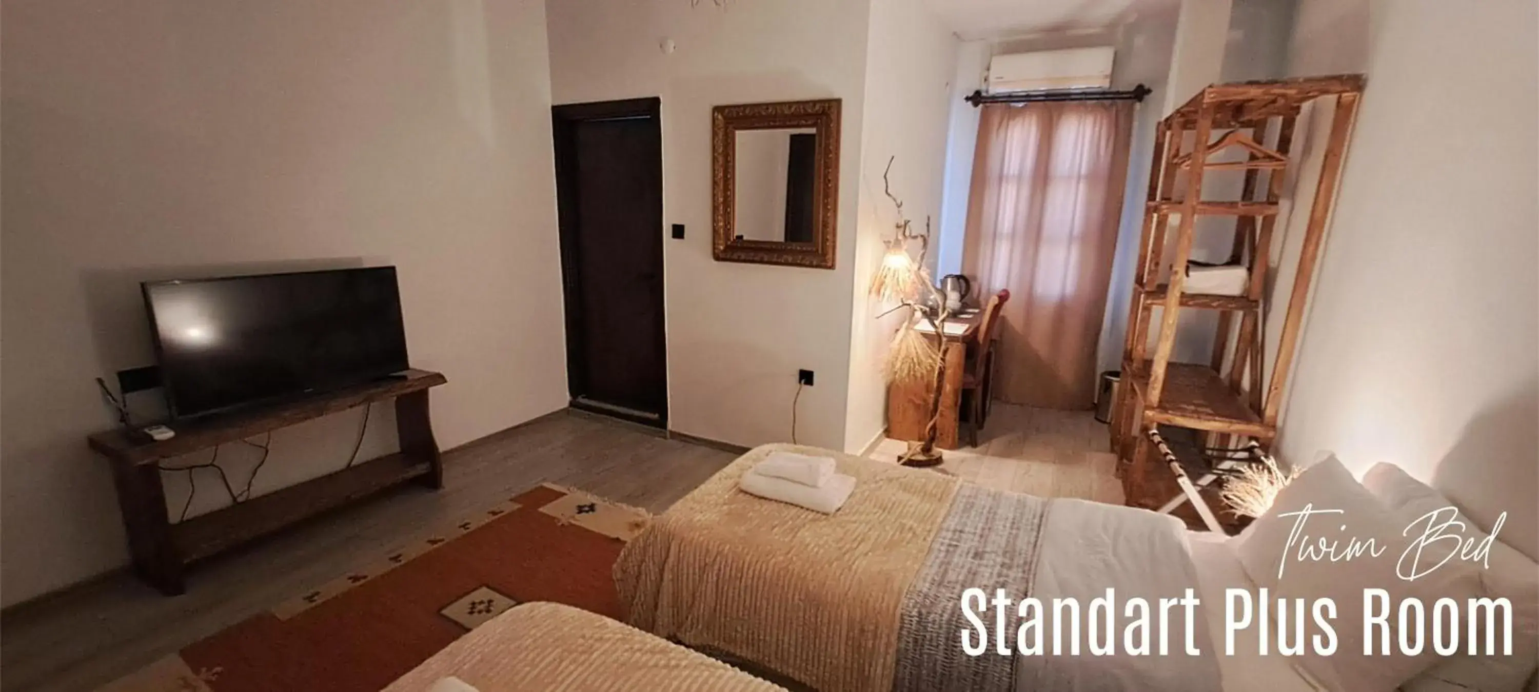 Large Double or Twin Room in Manastırhan Otel Kazdağları Large Double or Twin Room in Manastırhan Otel Kazdağları