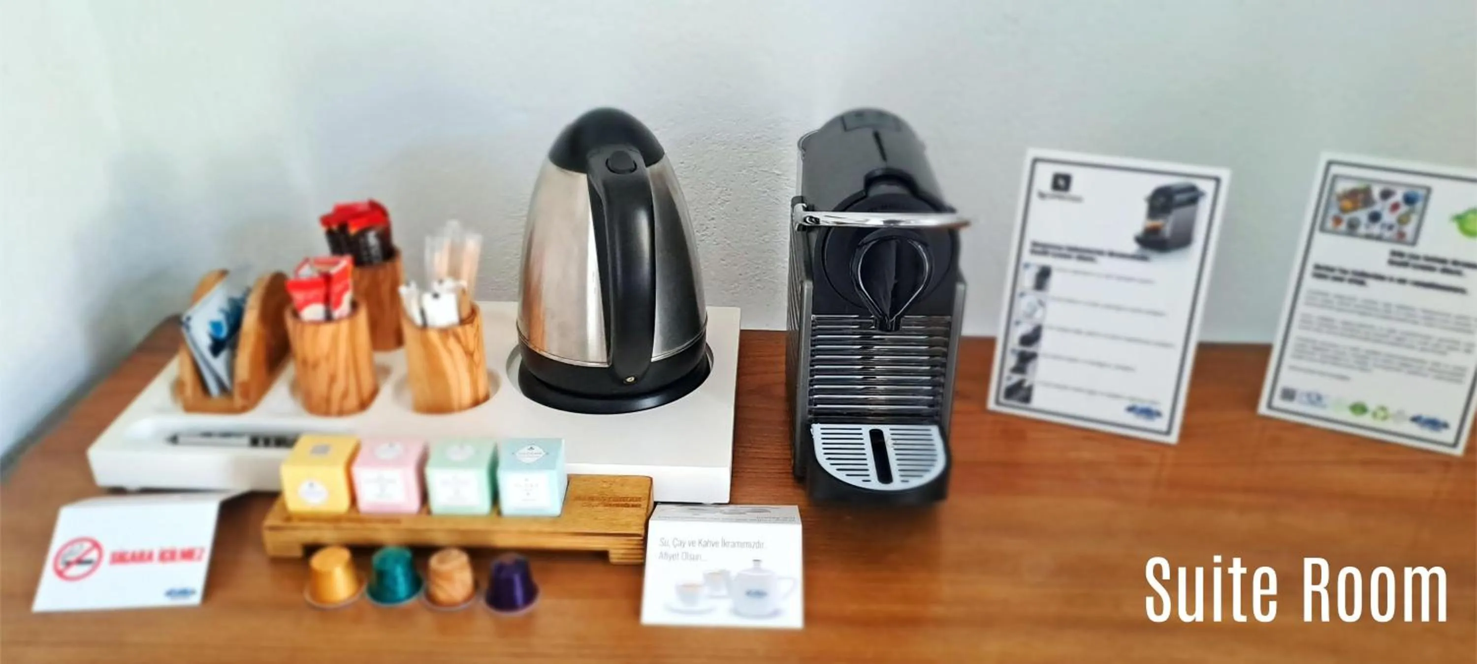 Coffee/tea facilities in Manastırhan Otel Kazdağları