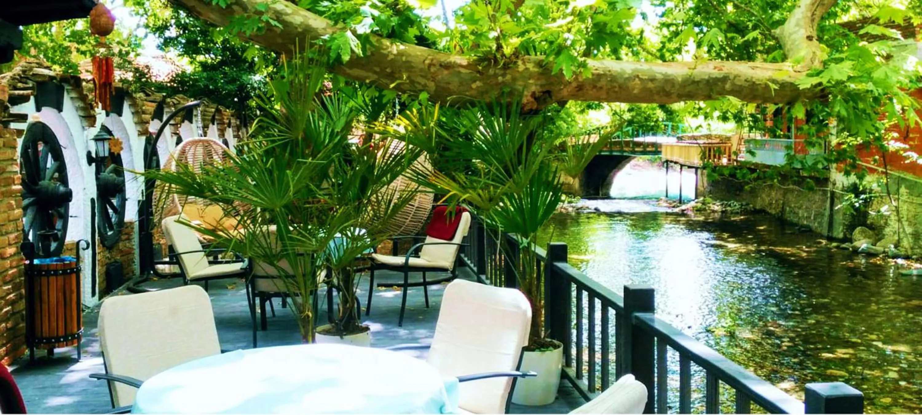 Garden in Manastırhan Otel Kazdağları