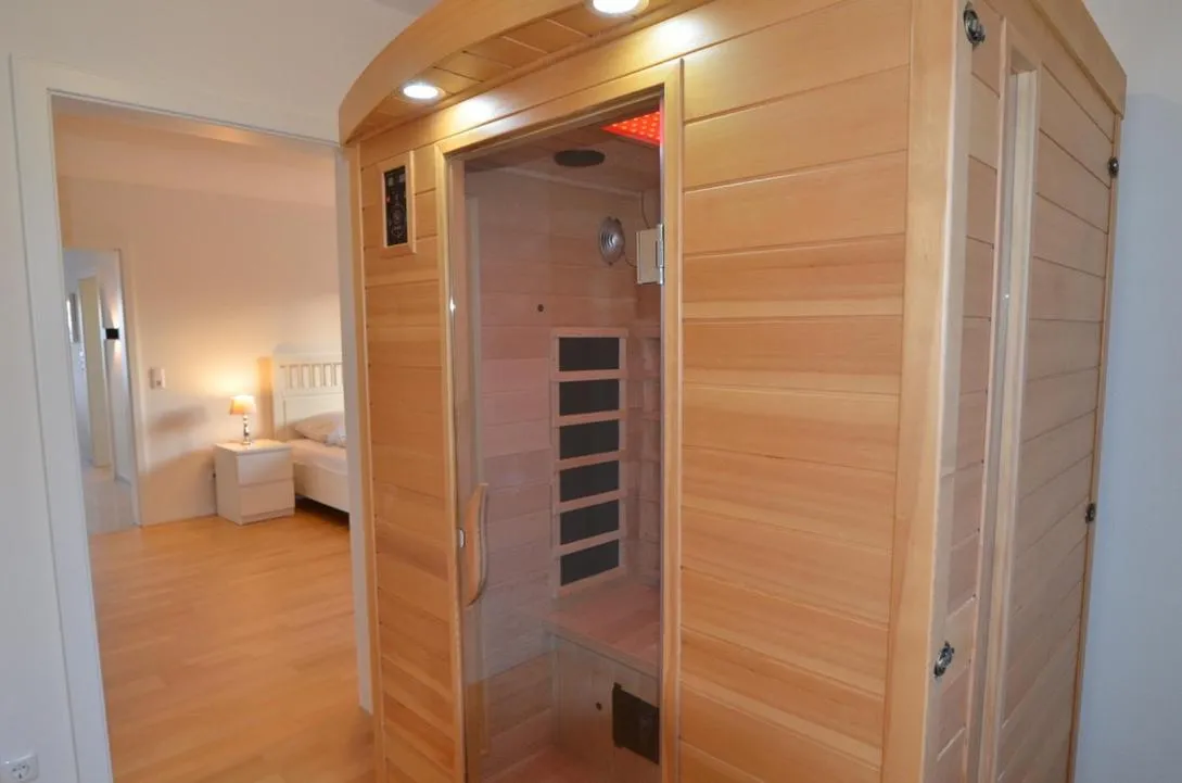 Sauna in fewo1846 - Sundowner - luxuriöse Wohnung mit 2 Schlafzimmern und Sonnenterrasse
