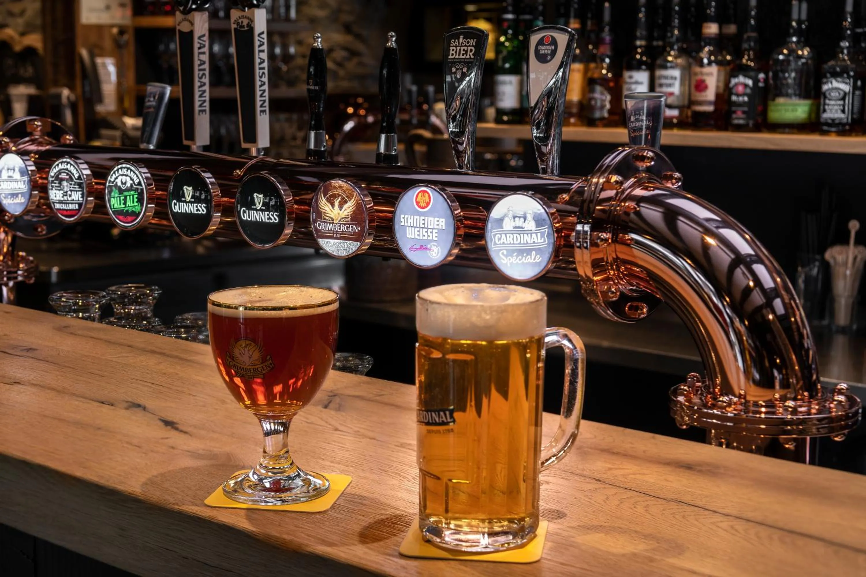 Lounge or bar in Unique Hotel Post