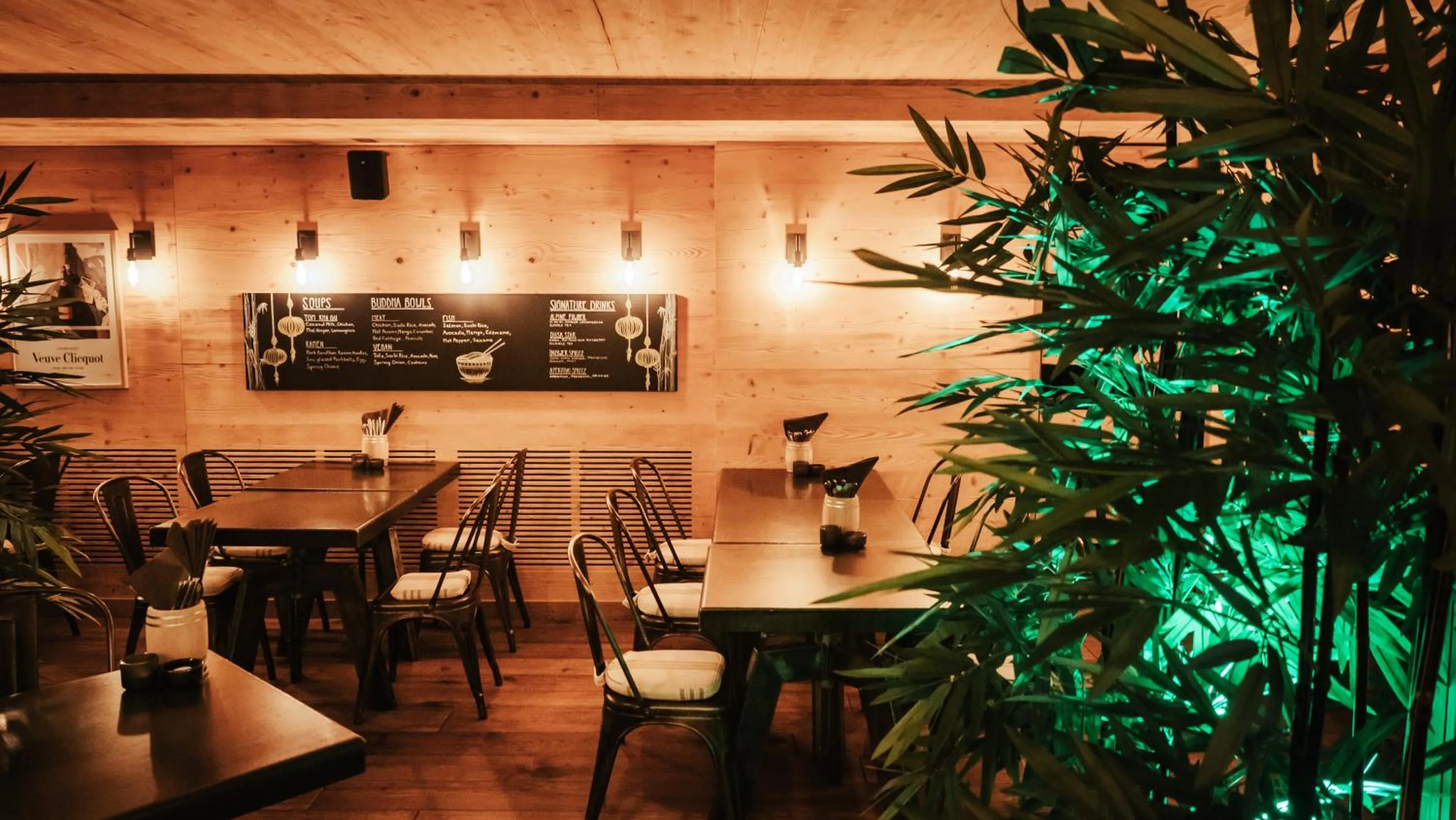 Restaurant/places to eat in Unique Hotel Post