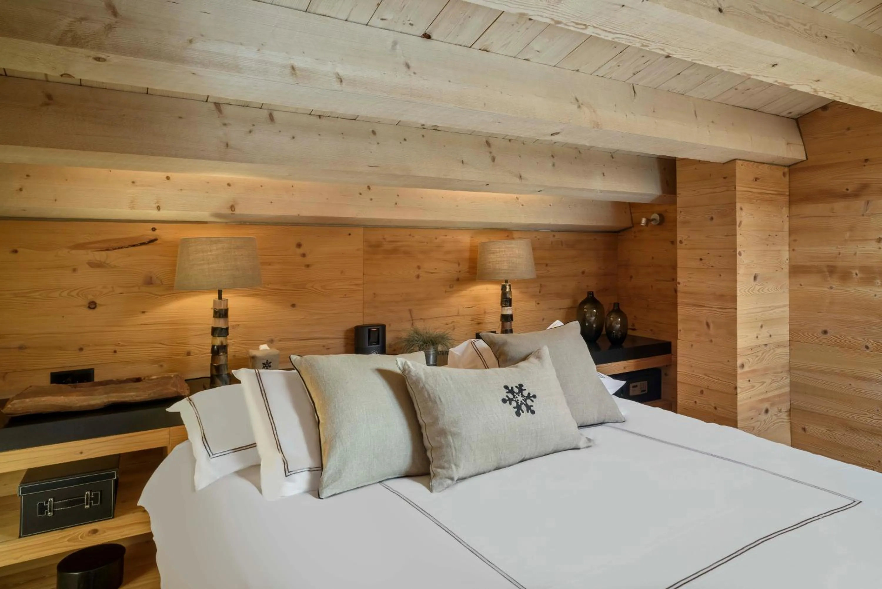 Bed in Unique Hotel Post