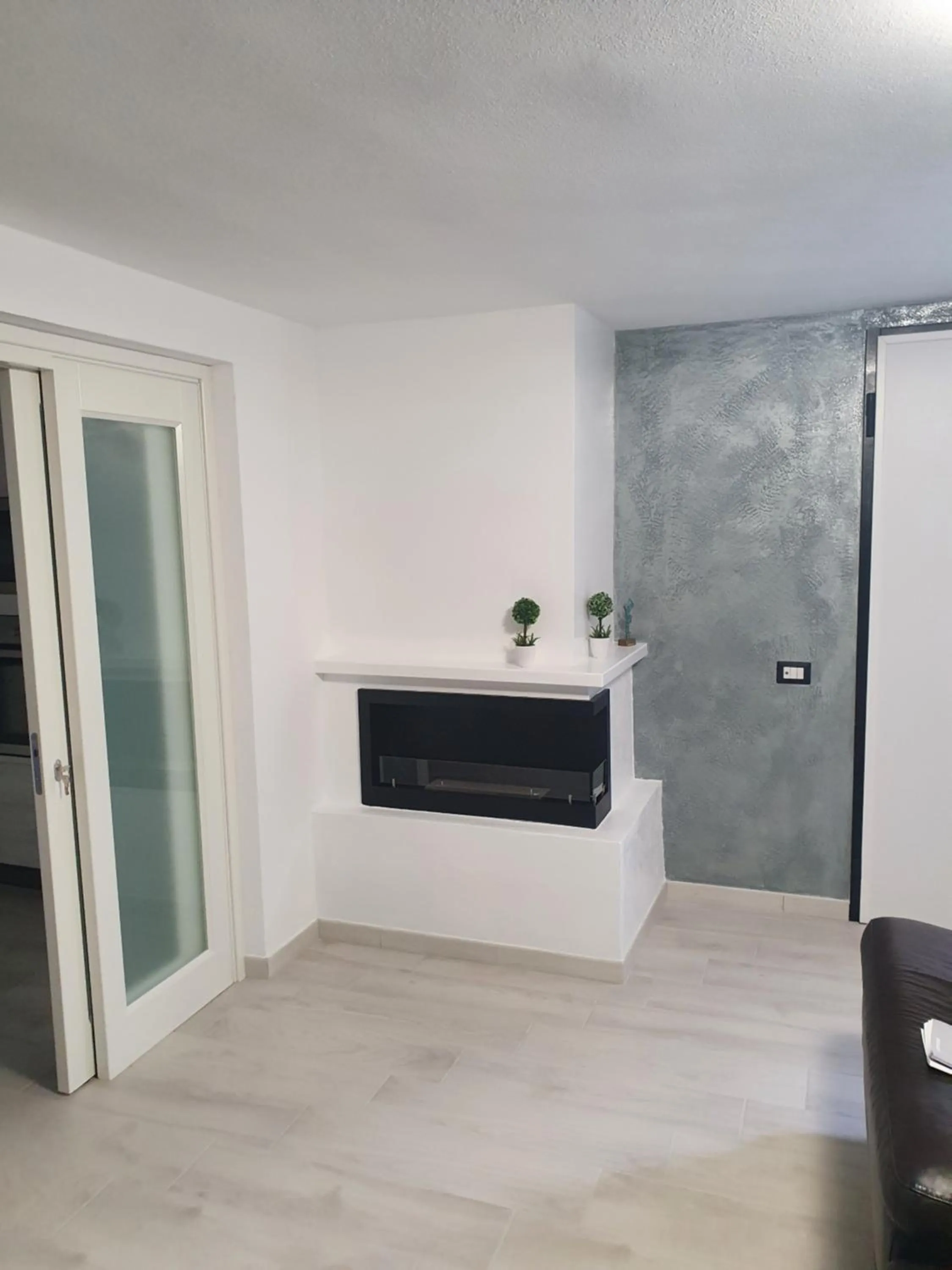 Communal lounge/ TV room in B&B Villa Terranova