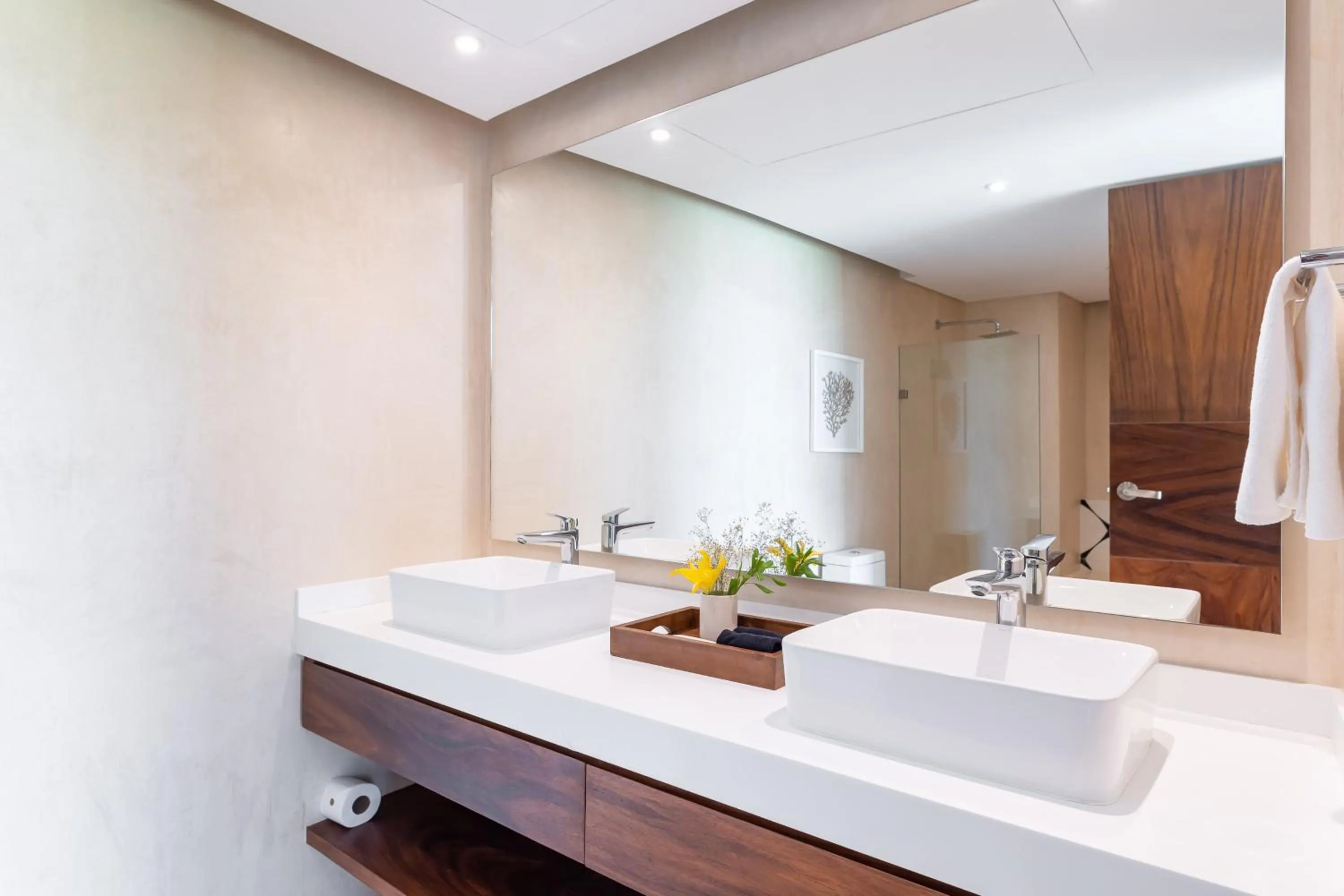 Bathroom in Central Park Lagunas by Sandy Powerful
