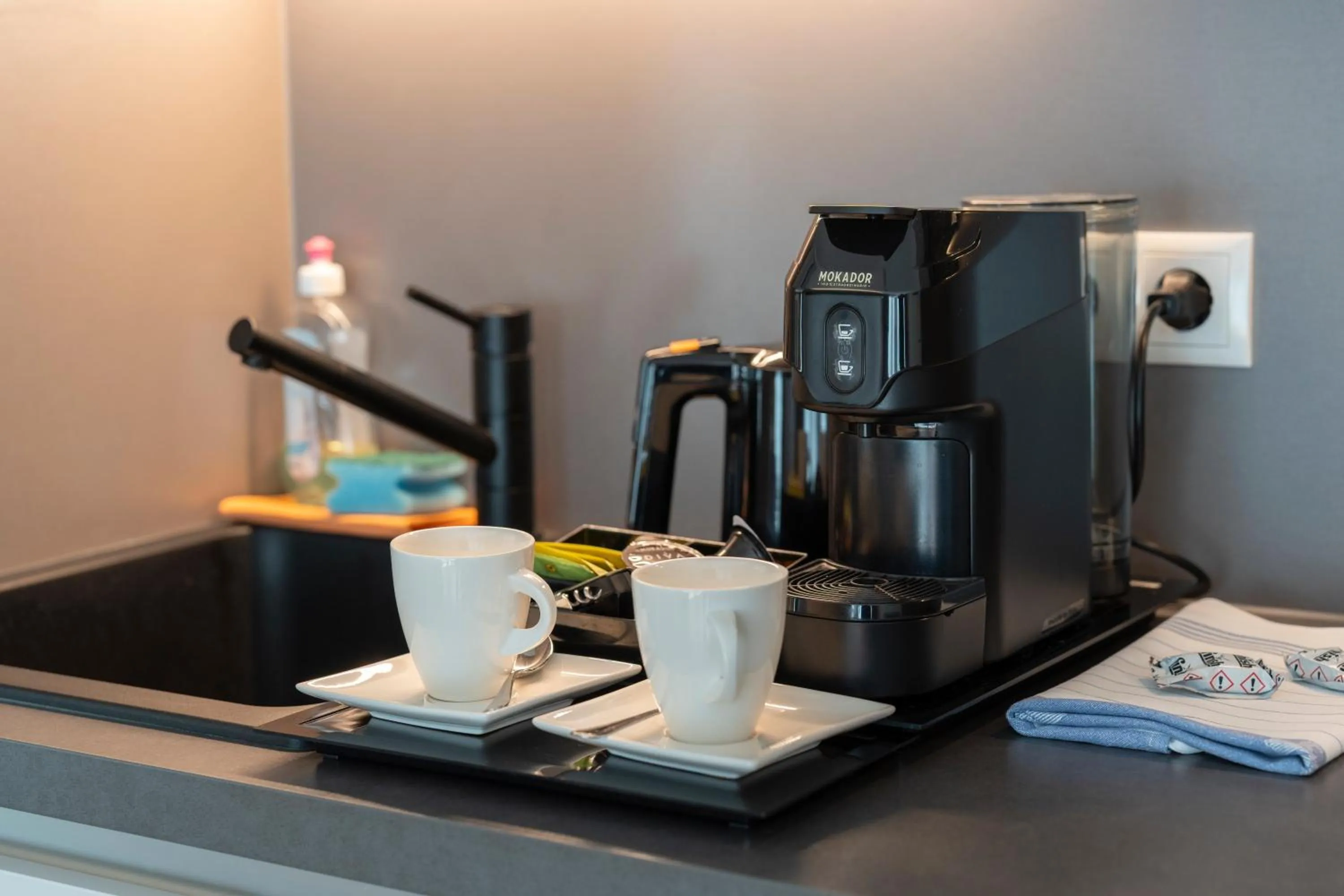 kitchen in Pakat Suites