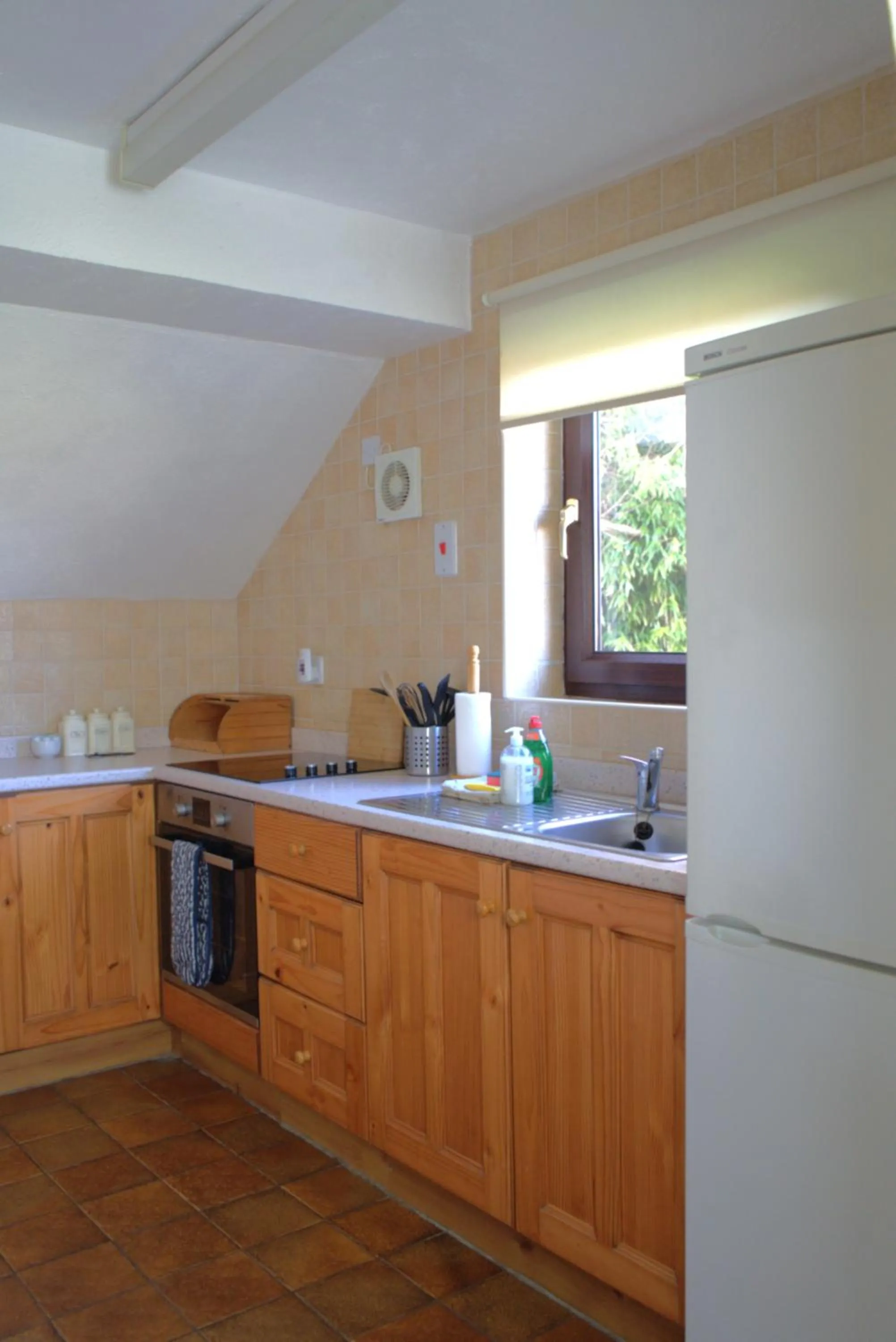 Kitchen or kitchenette in Glyndley Manor Cottages